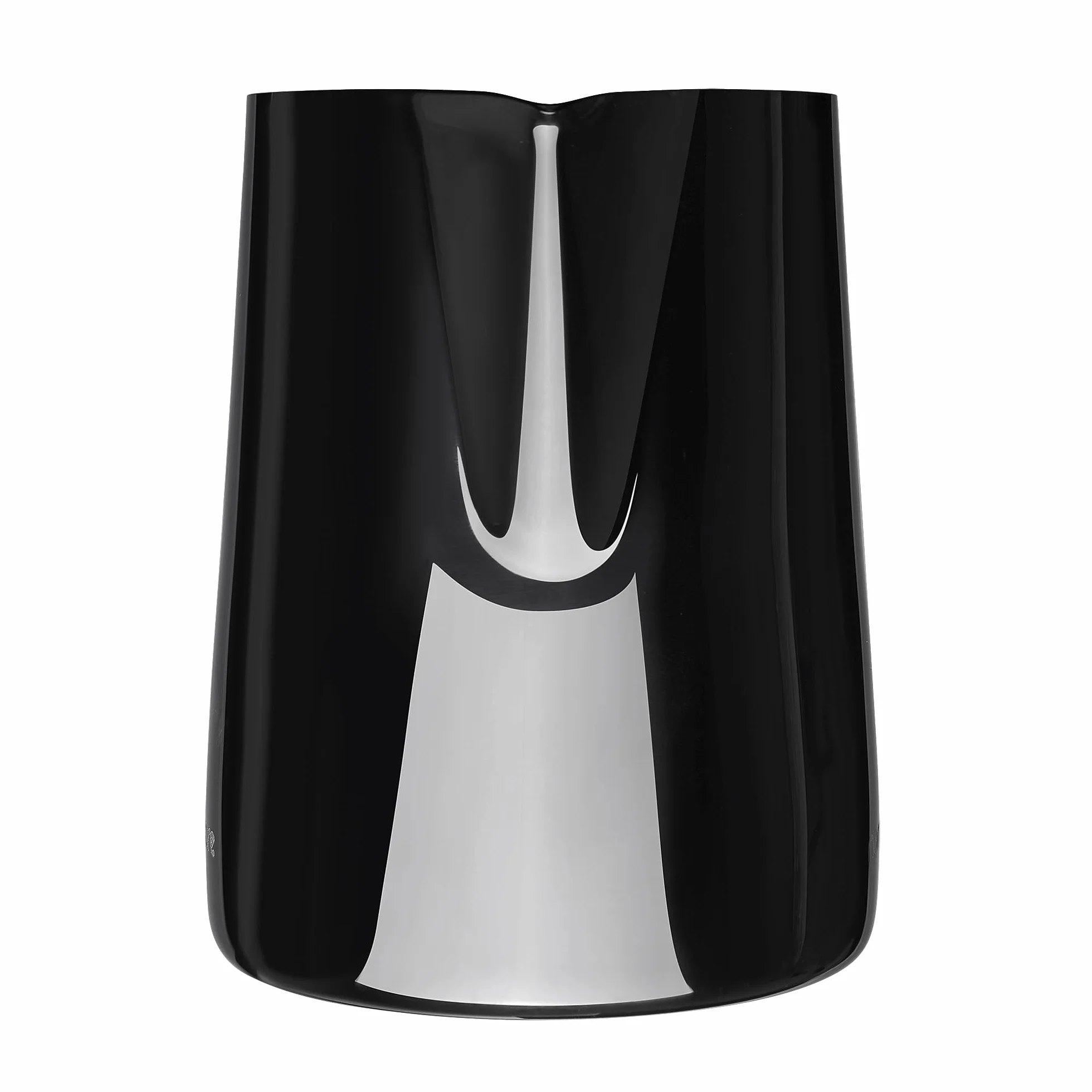 Normcore - Dzbanek na mleko z ostrym dziobkiem, parowy espresso, 600 ml, czarny