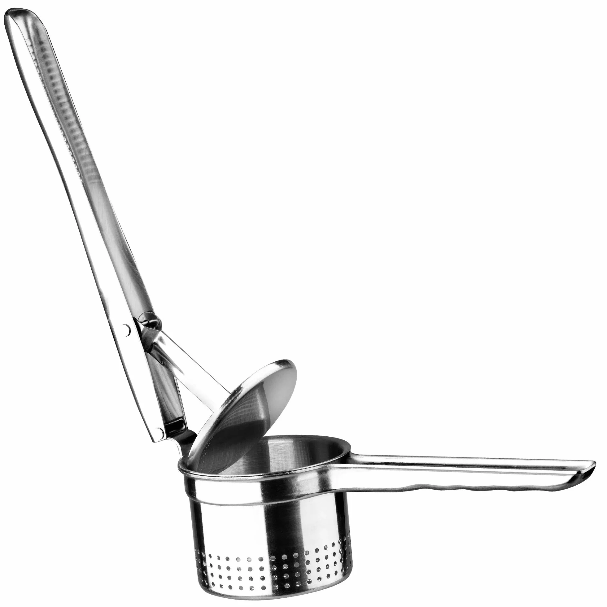 KADAX Praska do ziemniaków 24,5 cm ze stali nierdzewnej, zmywarkoodporna, do purée