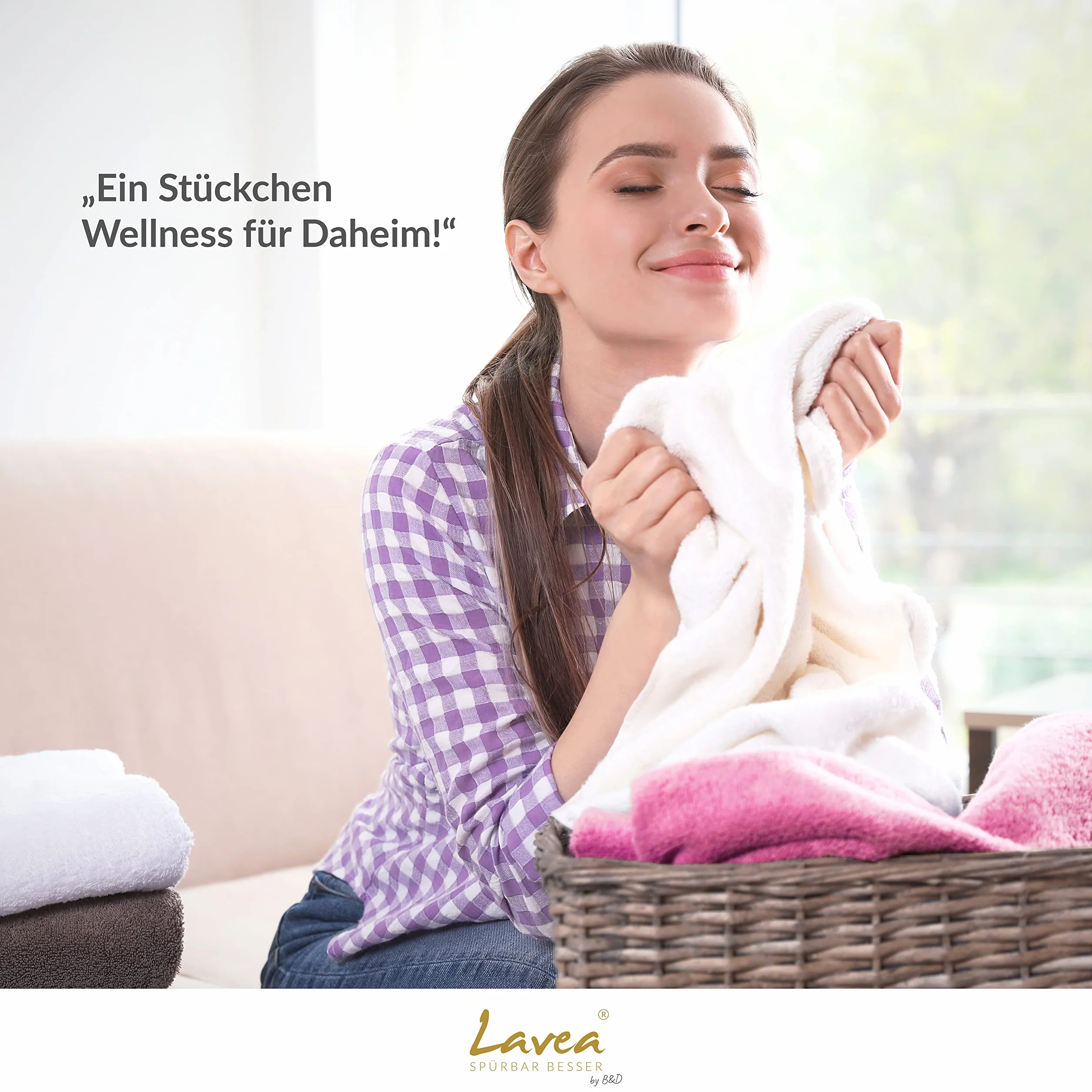 Lavea® 1 Ręcznik kąpielowy 100x150 cm z frotte ze 100% bawełny organicznej, miękki i chłonny, do domu, hotelu i spa – idealny również jako ręcznik do sauny – Lodowy zielony