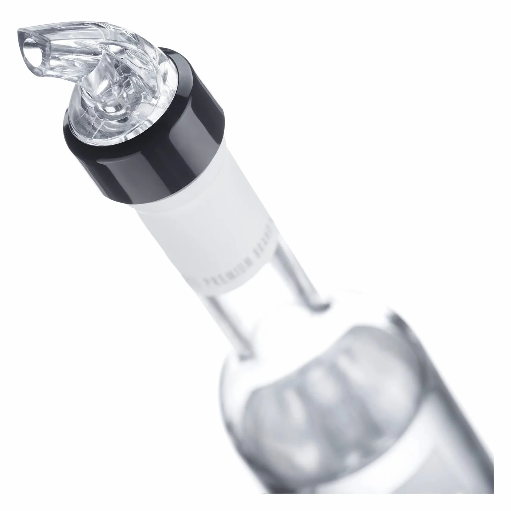 Westmark 2 nalewaki do dozowania/odmierzania, Porcjowanie, Dozowanie na nalewak: 4 cl, Tworzywo sztuczne, Auto-Pour, Przezroczysty, 994022EG