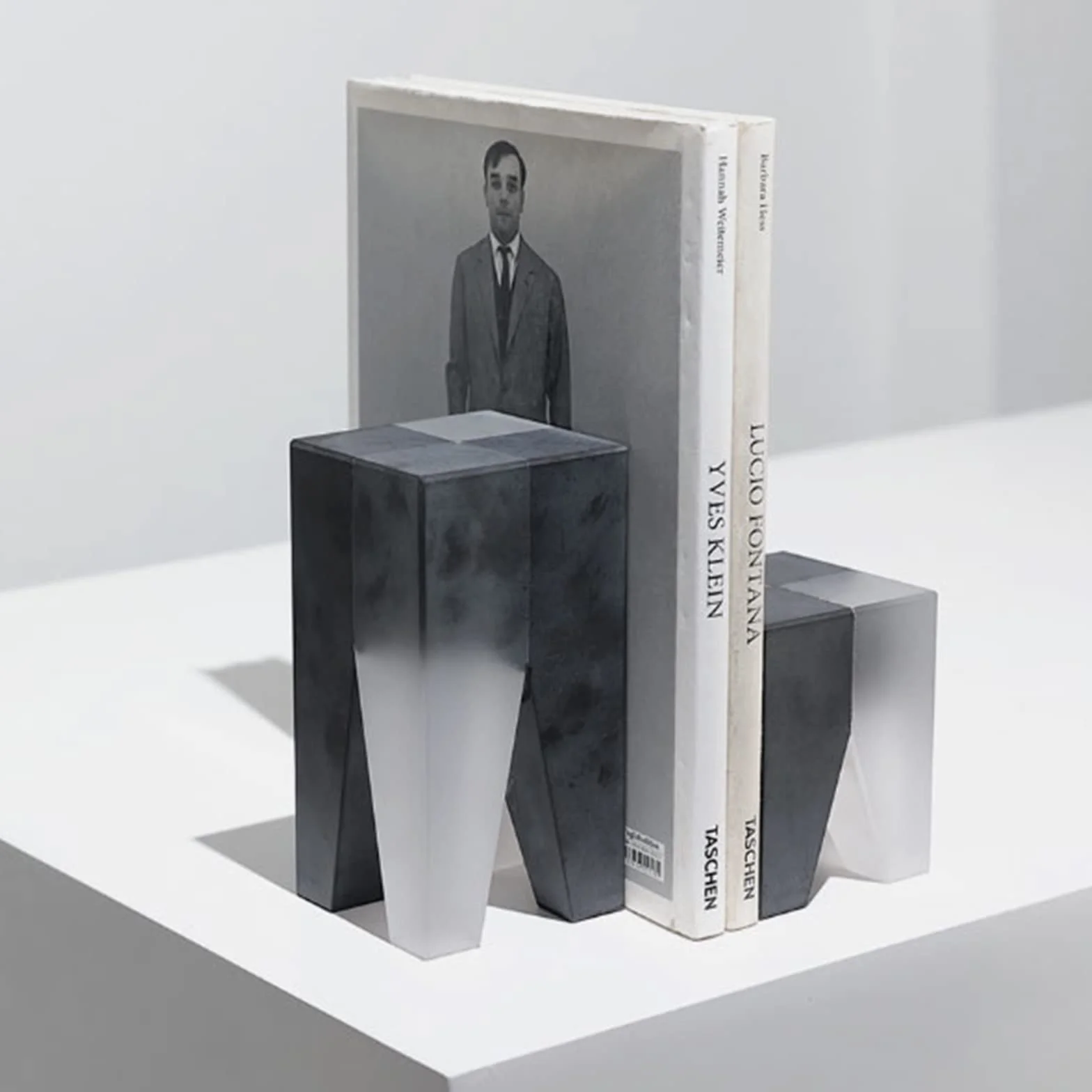 Książka się kończy Geometryczne Bookends Salon Dekoracyjne Nowoczesne kreatywne kryształowe Patchwork Study Chłodziarka do wina Ozdoby na biurko