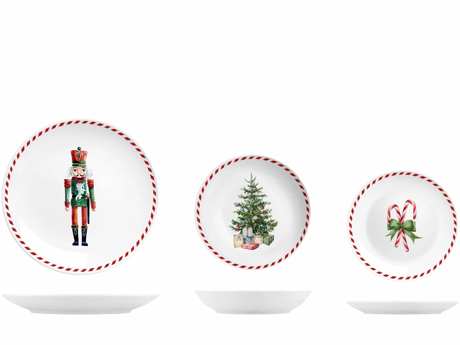 HOME Carillon Tablica Coupe 18 Sztuk, Porcelana