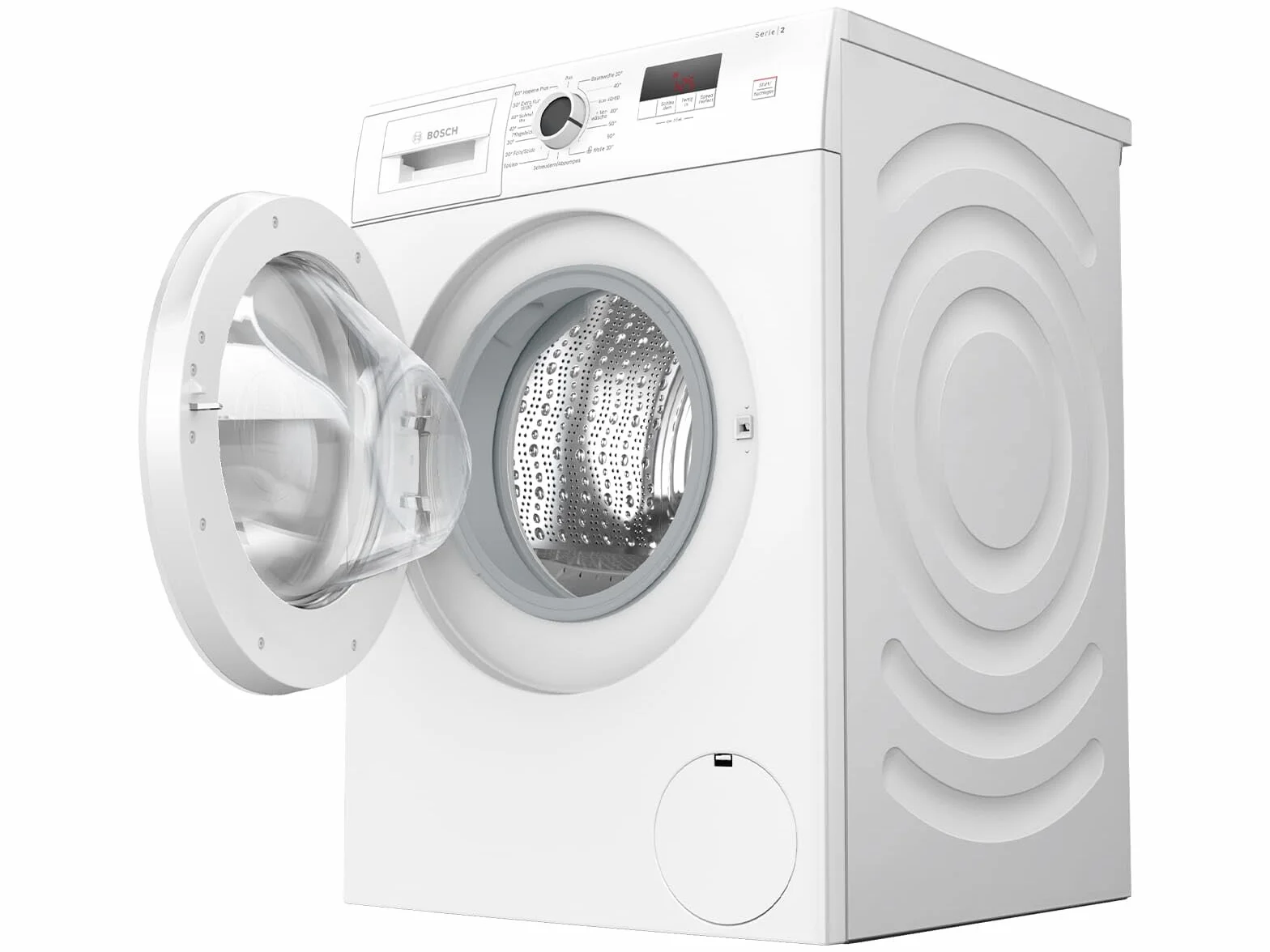 Bosch WGE02420, seria 2, pralka ładowana od przodu, 7 kg, 1400 obr./min, SpeedPerfect, maksymalna oszczędność energii i wody, funkcja uzupełniania, wyjątkowo higieniczna, AquaStop