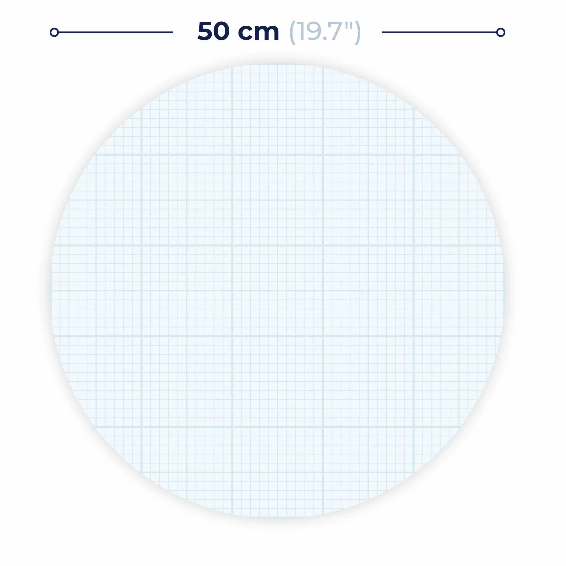 DEQORI Szklany zegar, Zegarek | okrągły Ø 50 cm | motyw ogrodu zen | duży zegar XXL ze szkła | cichy zegar ścienny do salonu i kuchni | nowoczesny zegar na ścianę przyciągający wzrok