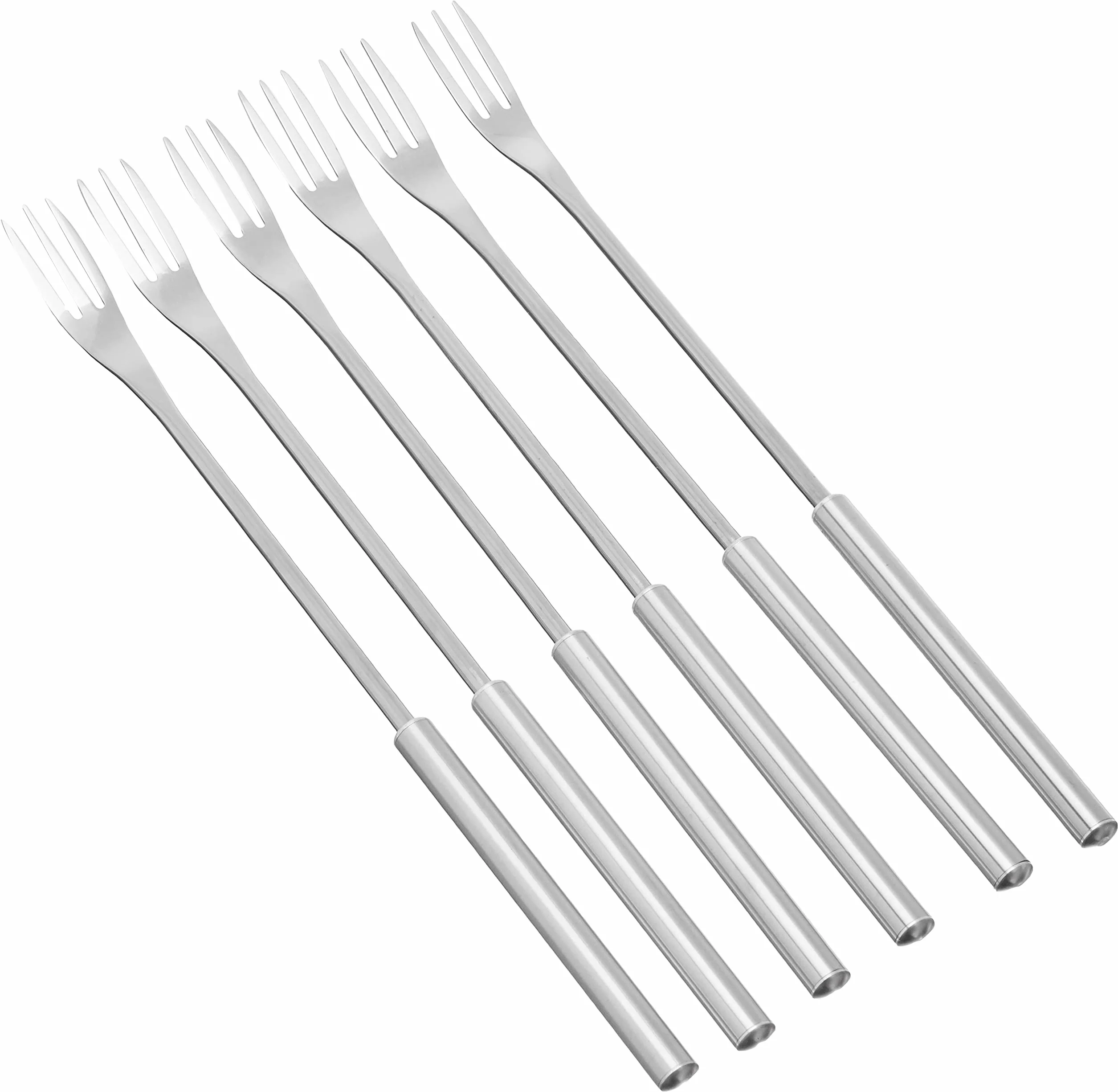 KUHN RIKON 32040 akcesoria do fondue widelczyki do fondue serowego 6 sztuk stal szlachetna