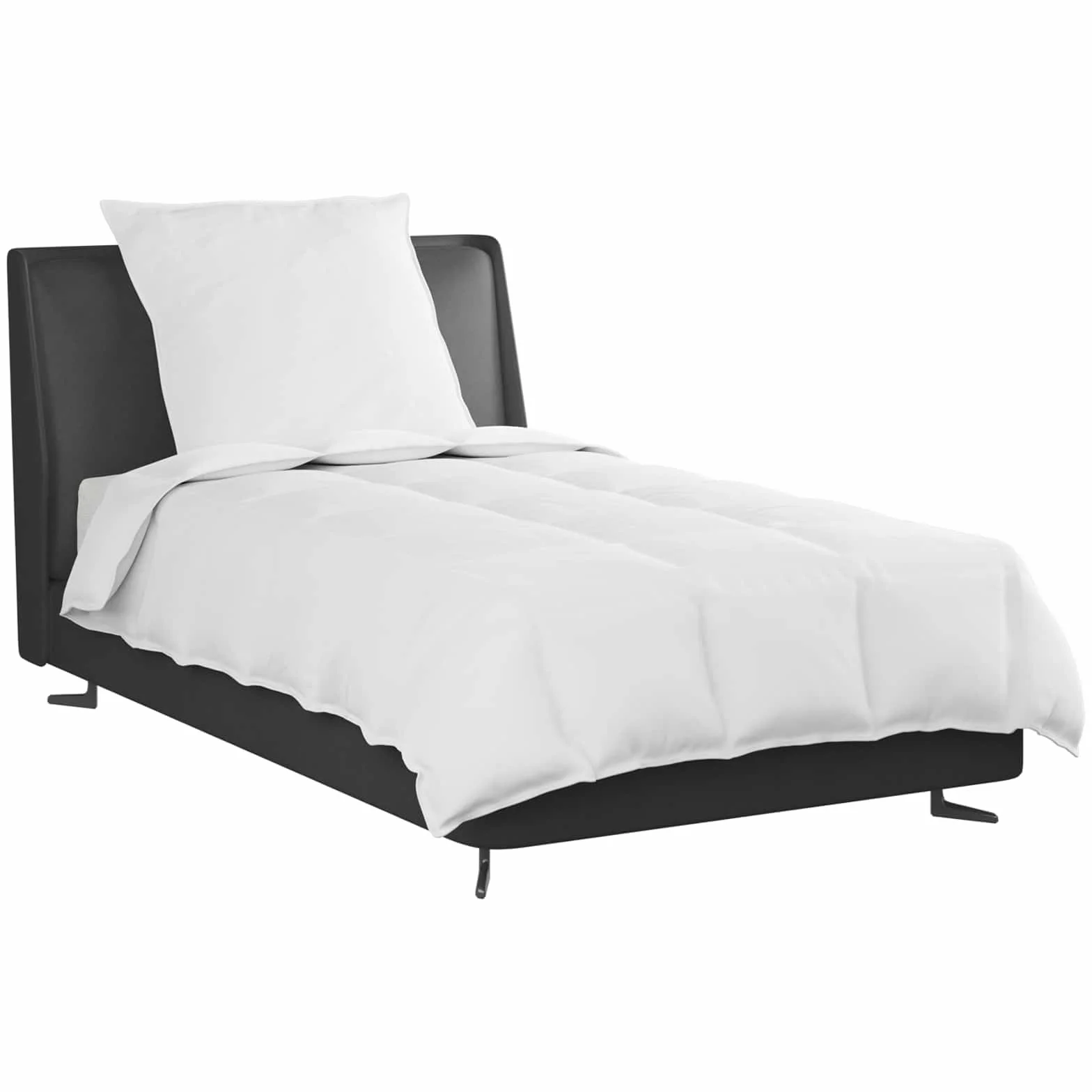 vidaXL Kołdra 2-w-1 z poduszką 2 pcs Biały Pióra down, Nowoczesna pościel, prostokątny zestaw, oddychający materiał, miękkie łóżko, poduszka w zestawie, lekkie i stylowe