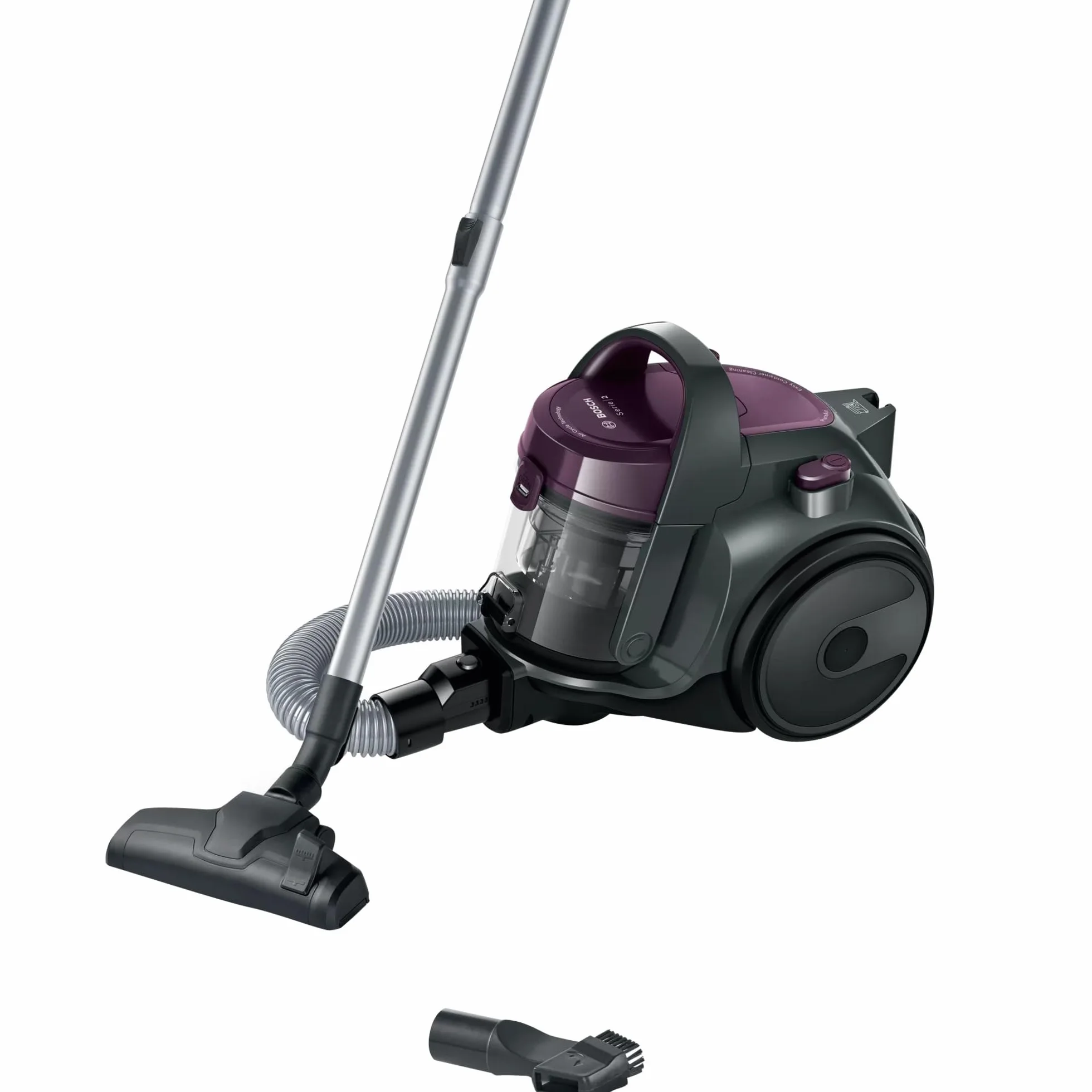 Bosch Hausgeräte Mum5 Odkurzacz Bezworkowy, Fioletowy/Czarny, 700.0W 700.0V