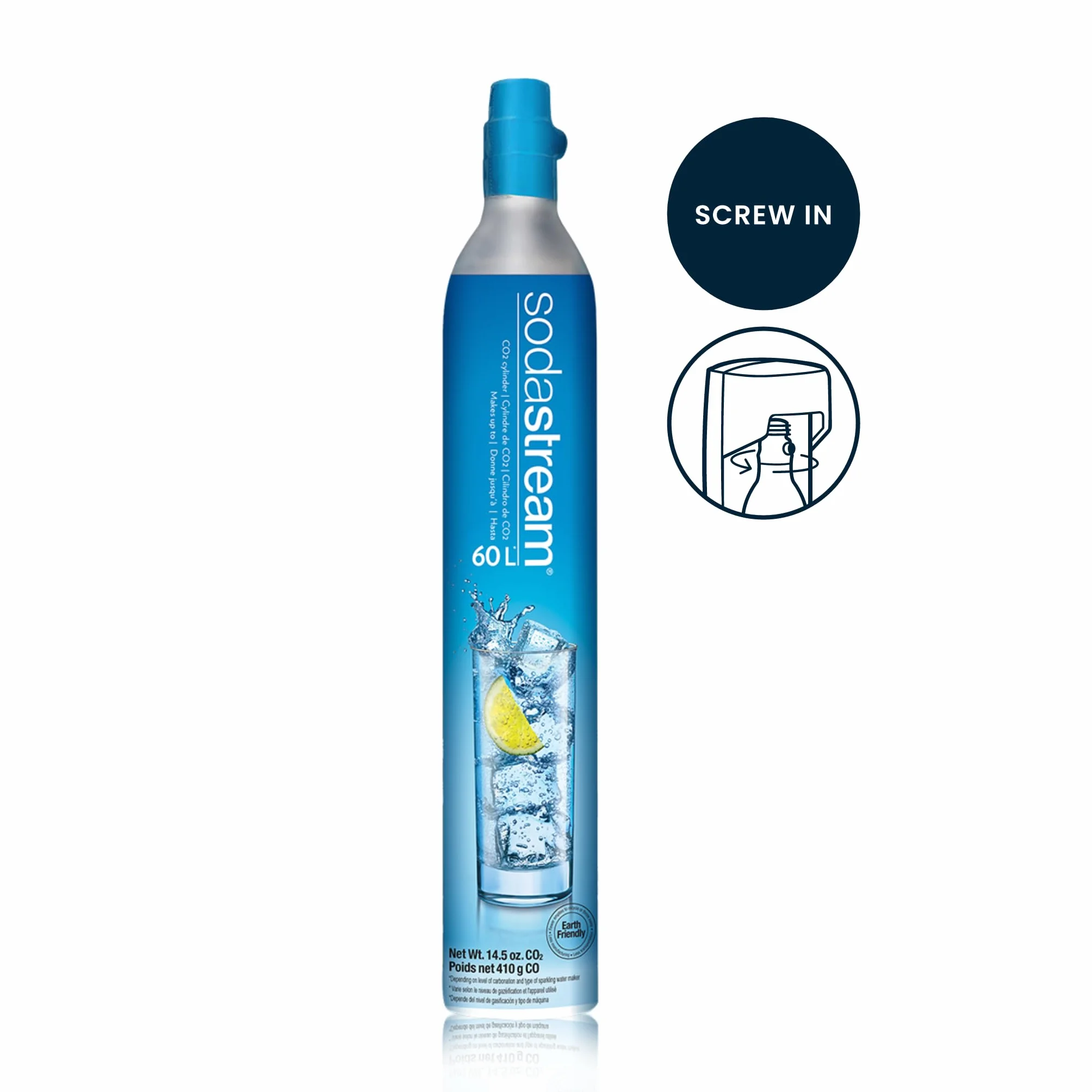 SodaStream Cylinder z Gazem Co2, 60l