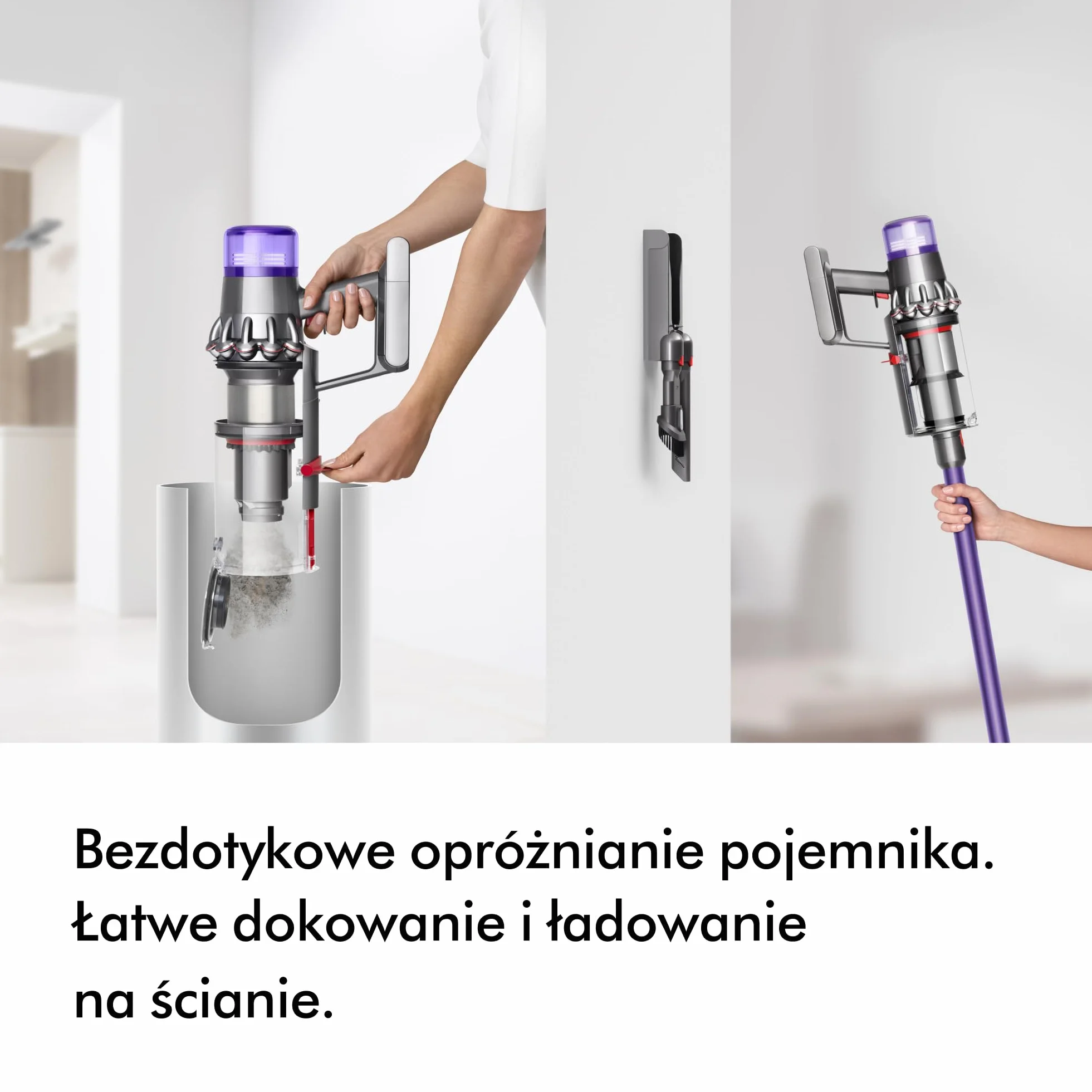 Bezprzewodowy odkurzacz pionowy Dyson V11™ Advanced (Nikiel/Fiolet)