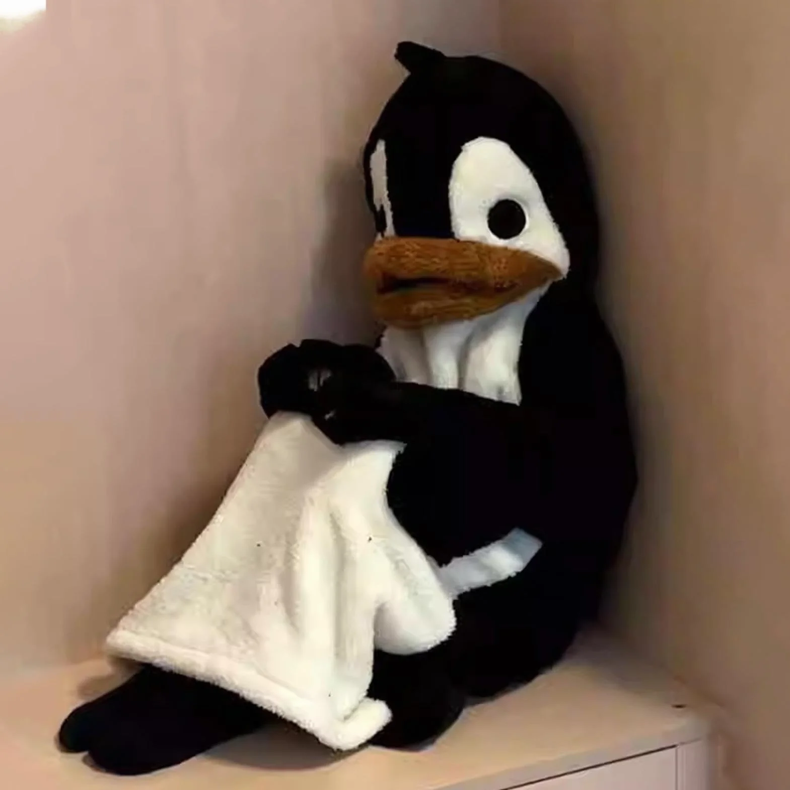 Pingwin Onesie dla Dorosłych Miękka Piżama Zwierzęca do Spania | Kostium Pingwin dla Dorosłych Do Domu, Salonu, Łazienki, Halloween, Codziennego Noszenia, Imprez, Festiwali, Podróży