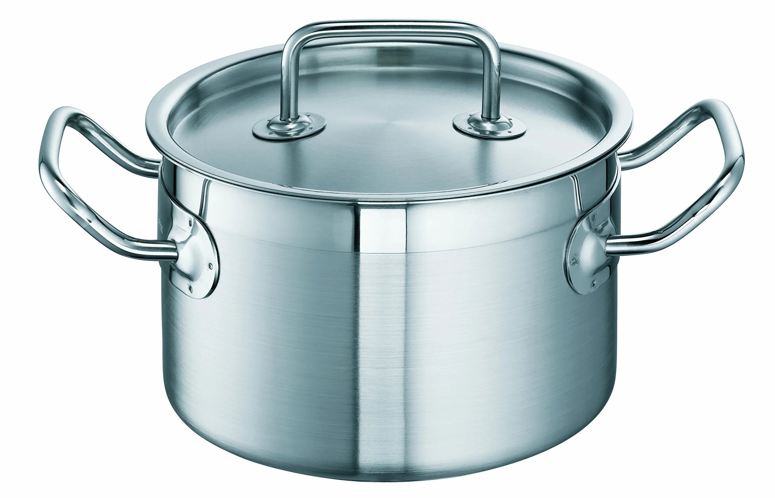 Schulte-Ufer Zestaw 450 450 garnków Mega-Set Profi-Line i, miedziane dno, 5-częściowy, stal nierdzewna