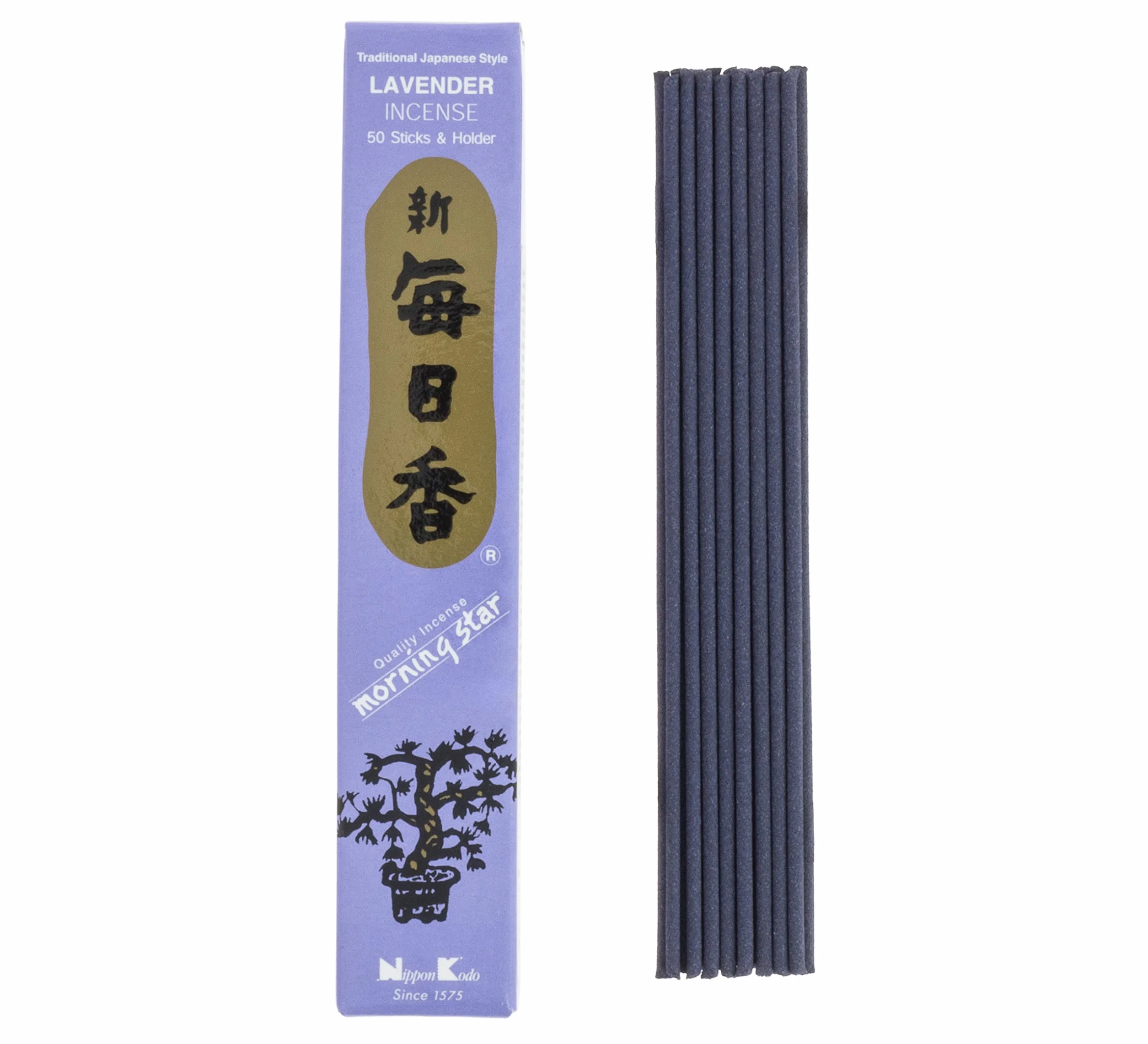 Nippon Kodo Co. kadzidełka lawendowe 50 sztuk 15 ml