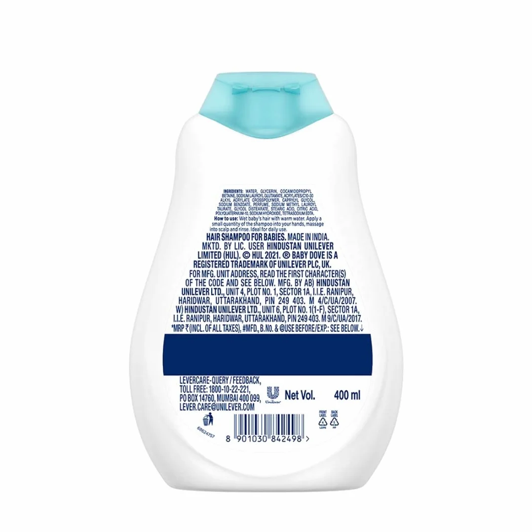 DOVE Baby szampon dla niemowląt 400 ml