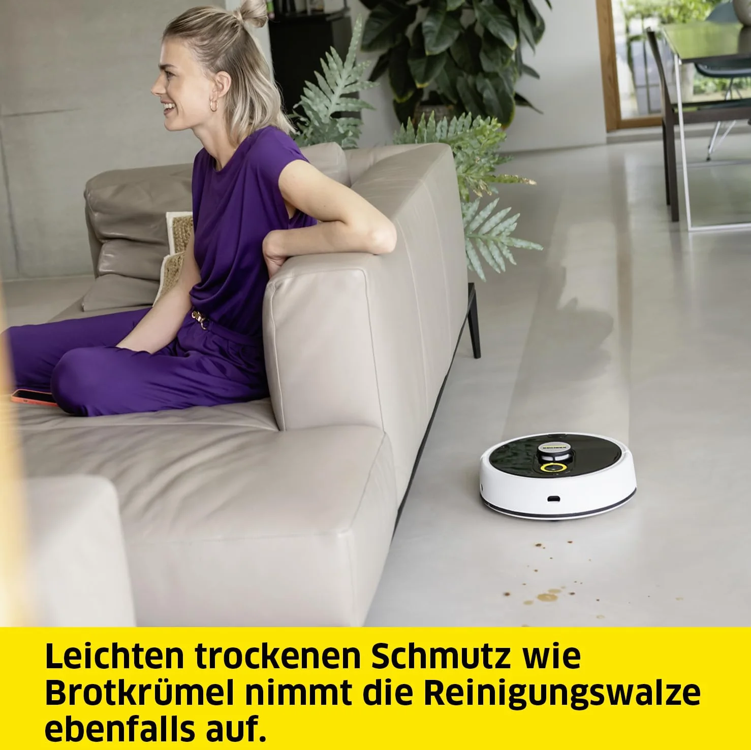 Kärcher RCF 3 robot mopujący, nawigacja laserowa LiDAR, czas pracy 120 min