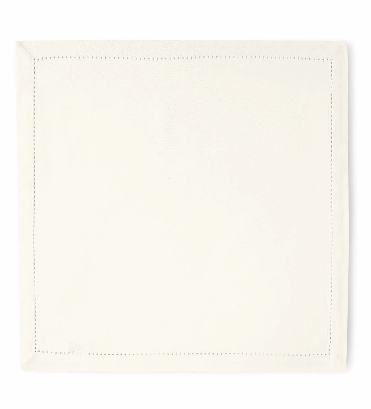 Encasa Homes obszyte serwetki na stół do jadalni, 43 x 43 cm (kwadratowe), naturalne, 100% bawełna – zestaw 4 szt., idealne na imprezę, do domu, kawiarni, restauracji i hoteli, do prania w pralce