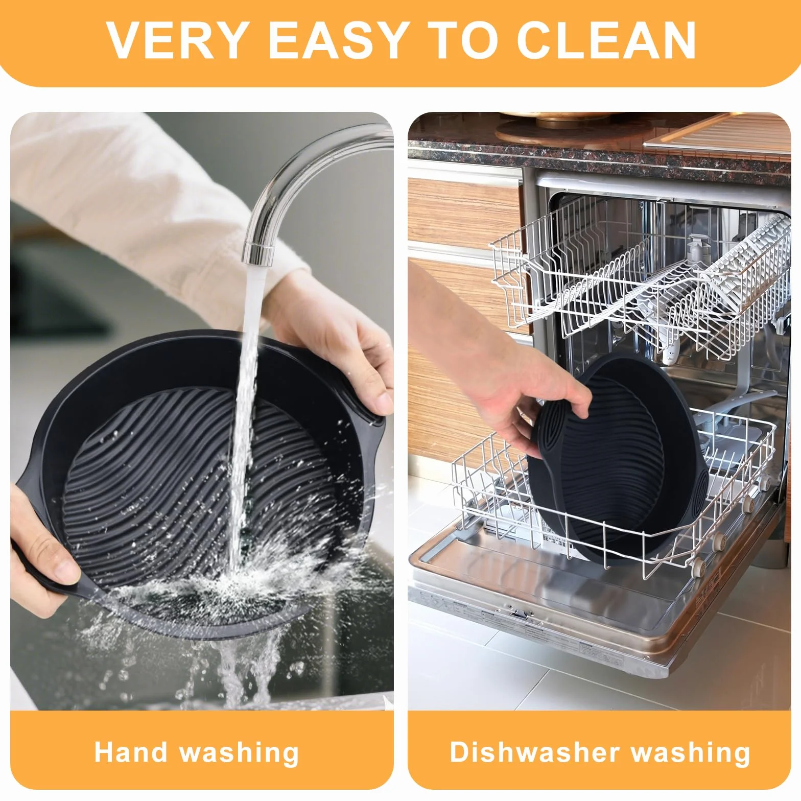 Zestaw akcesoriów do frytkownicy na gorące powietrze Kompatybilny z Ninja AF160EU, AF150EU, AF161EU, COSORI, Philips, akcesoria Airfryer, okrągłe