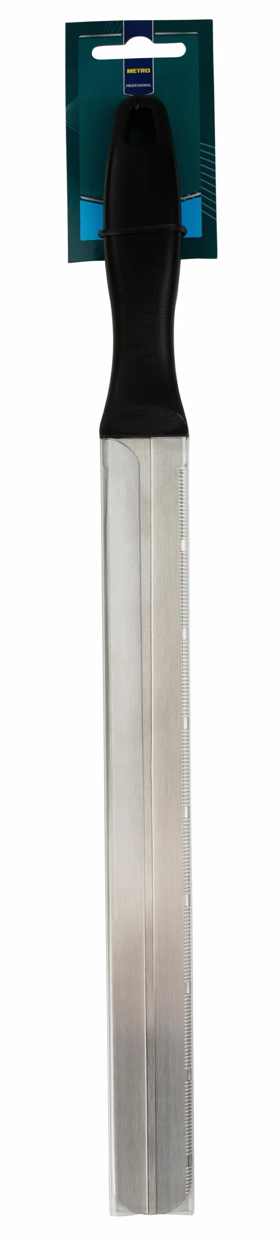 FMprofessional 21558 nóż cukierniczy dwustronny 43,5 cm, stal nierdzewna, czarny/srebrny, ok