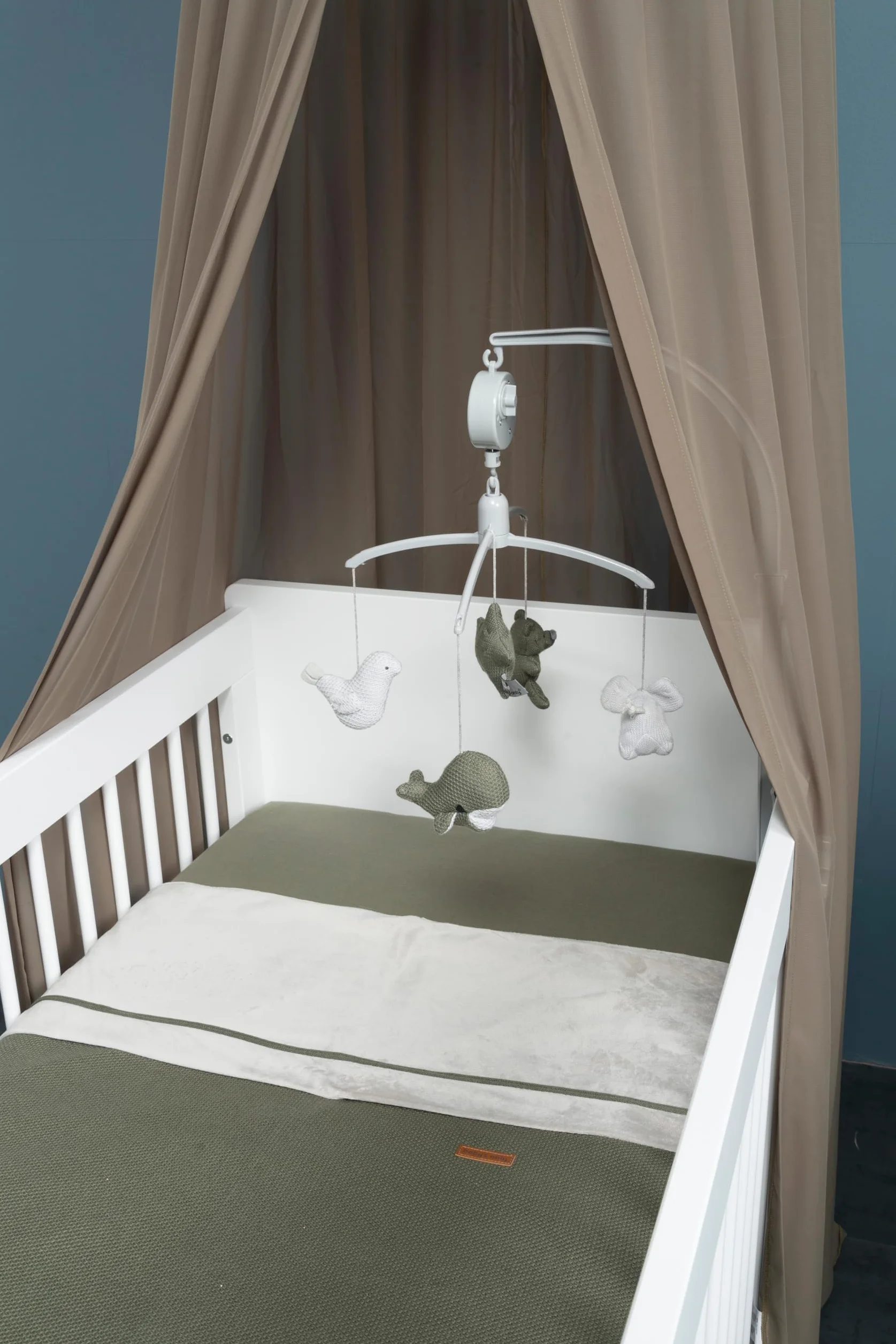Baby's Only - poszwa na kołdrę dla niemowląt Classic - Woolwhite - 80x80 cm