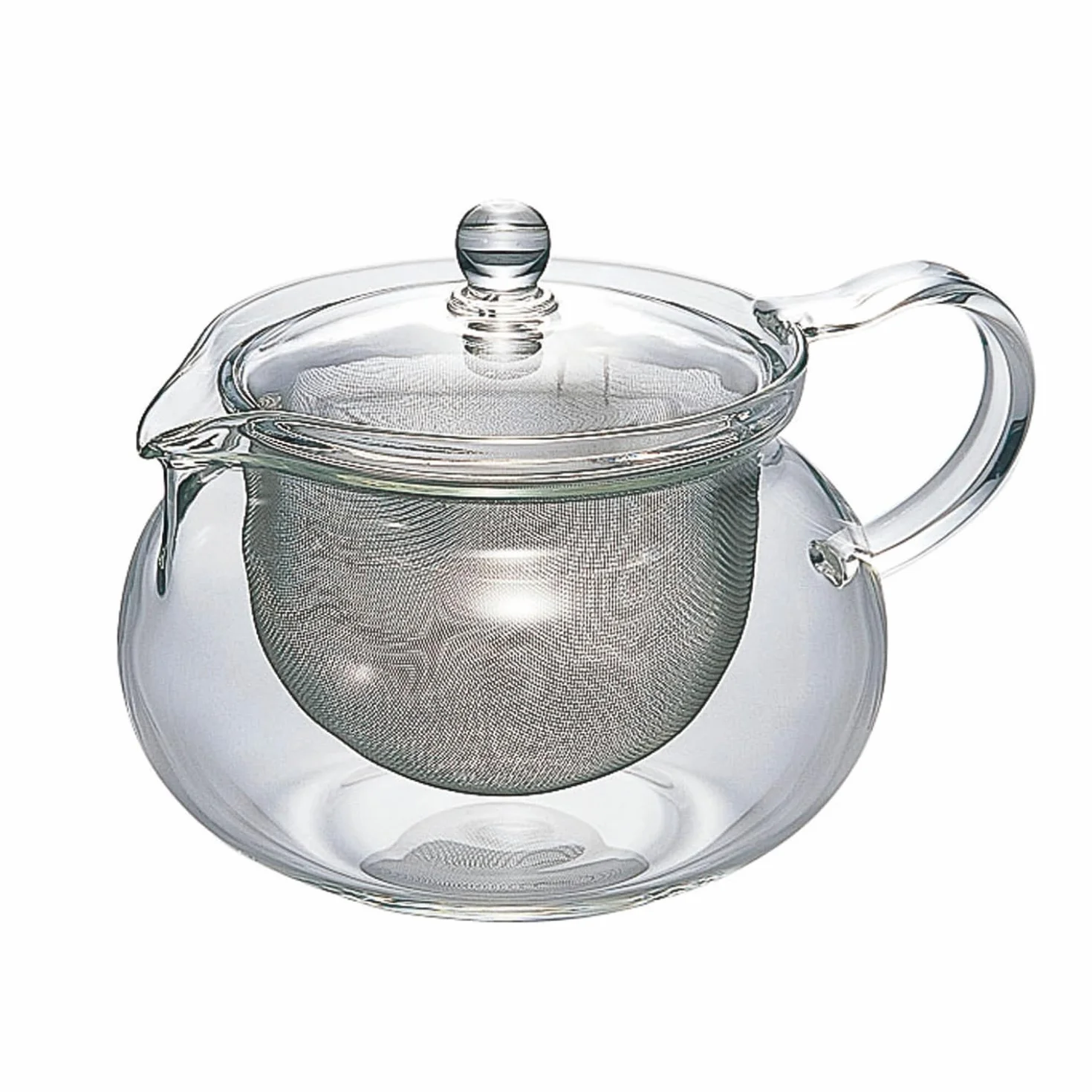Hario CD Chacha Kyusu-Maru garnek do parzenia herbaty 700 ml, szkło