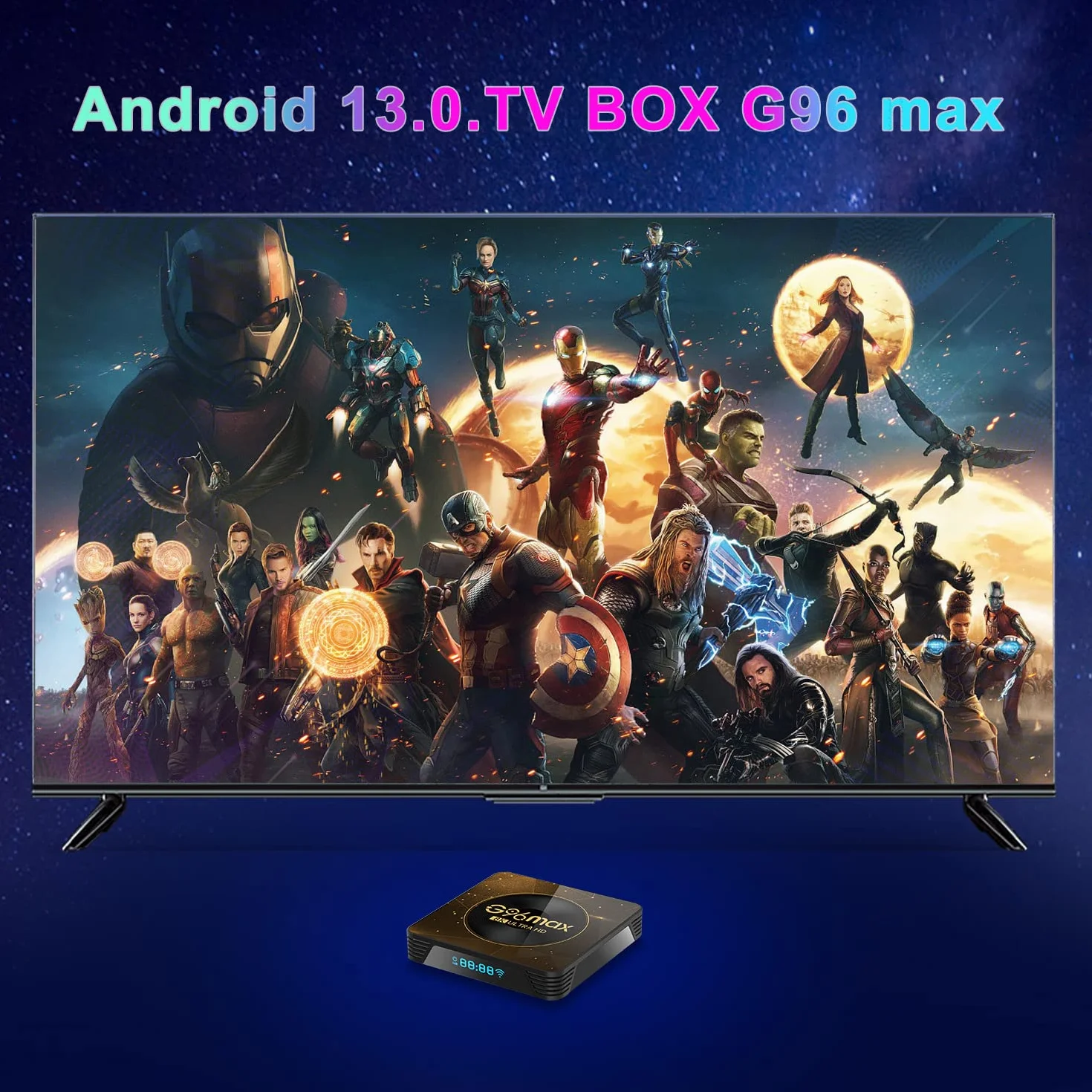 2024 Android 13.0 TV Box RK3528 4GB RAM 64GB ROM Quad-Core Cortex-A53 4K HD WiFi6 Dual-Band BT 5.0 Mini Bezprzewodowa Klawiatura 2GB+16GB