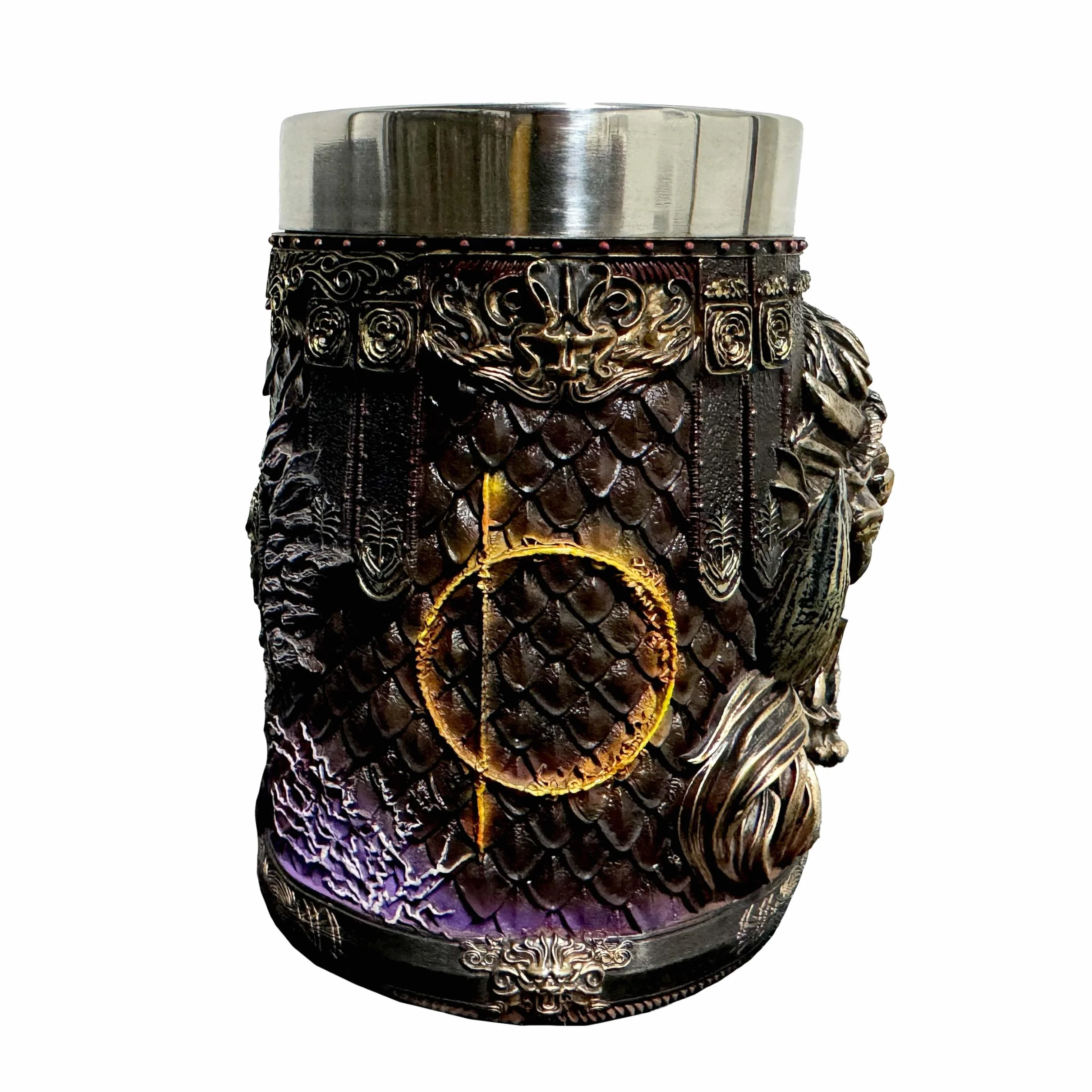 Nemesis Now Elden Ring Starscourge Radahn Tankard, żywica, kubek do piwa, wyjmowana wkładka ze stali nierdzewnej