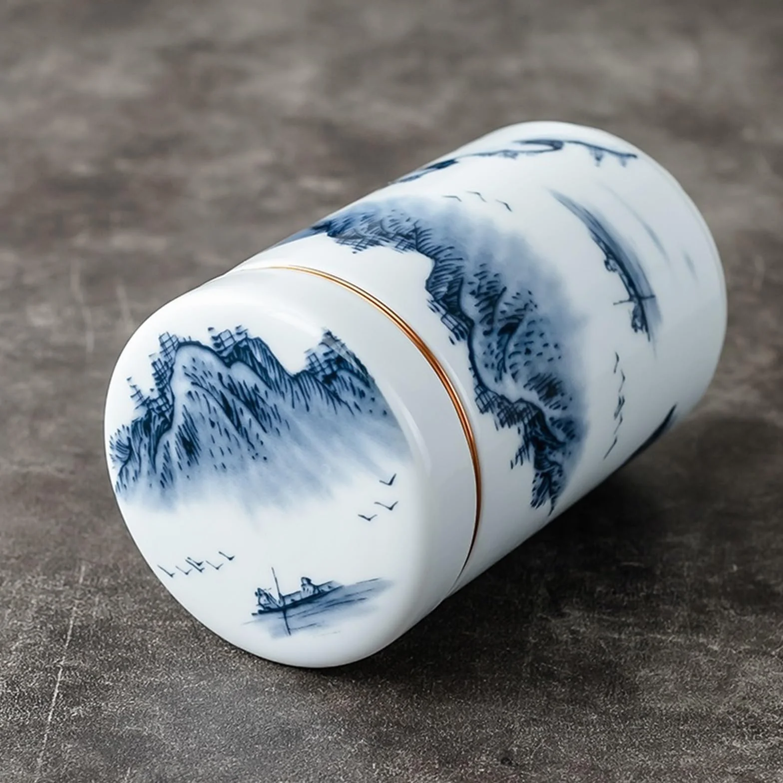 Pojemnik na herbatę Zapieczętowany garnek ceramiczny pojemnik do przechowywania butelek świeży dzbanek do herbaty ziarna kawy chiński Vintage pudełko do przechowywania w domu Pojemnik na herbatę