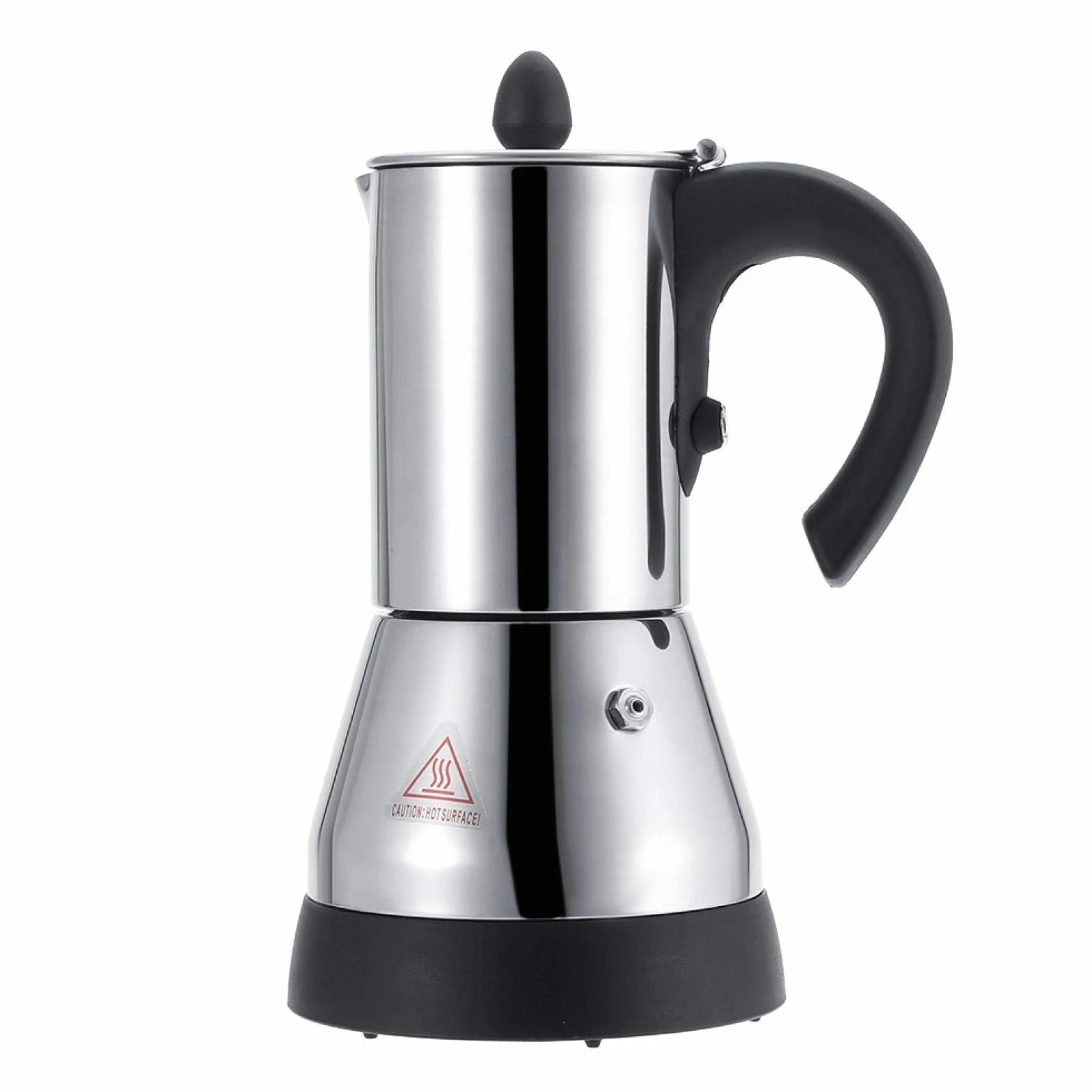 Elektryczny dzbanek do espressoekspres 300 ml, z stali nierdzewnej, wtyczka UE 220 V
