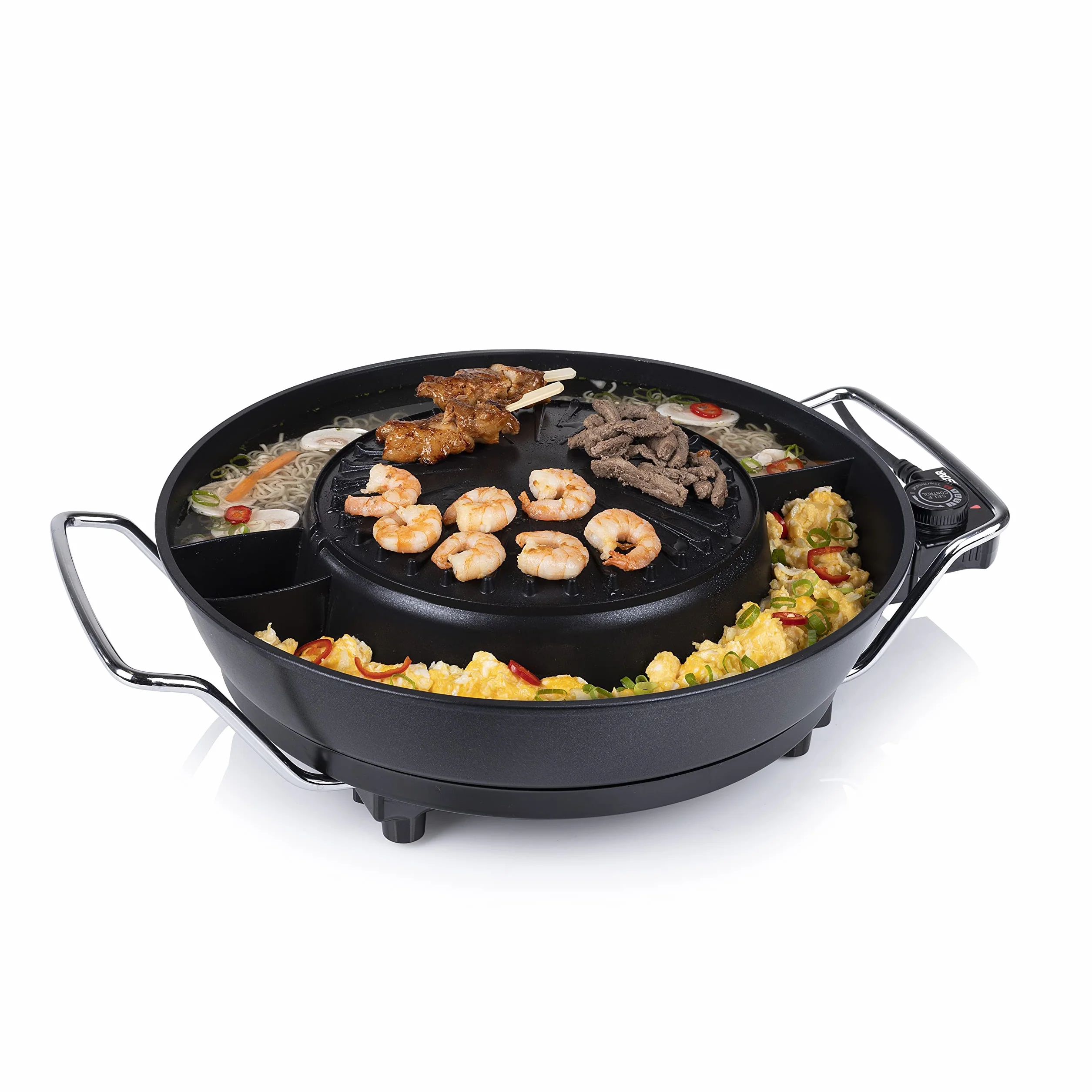 Tristar Sda Koreański Grill Hot Pot, Czarny, 49,5 X 40 X 14,5 Cm