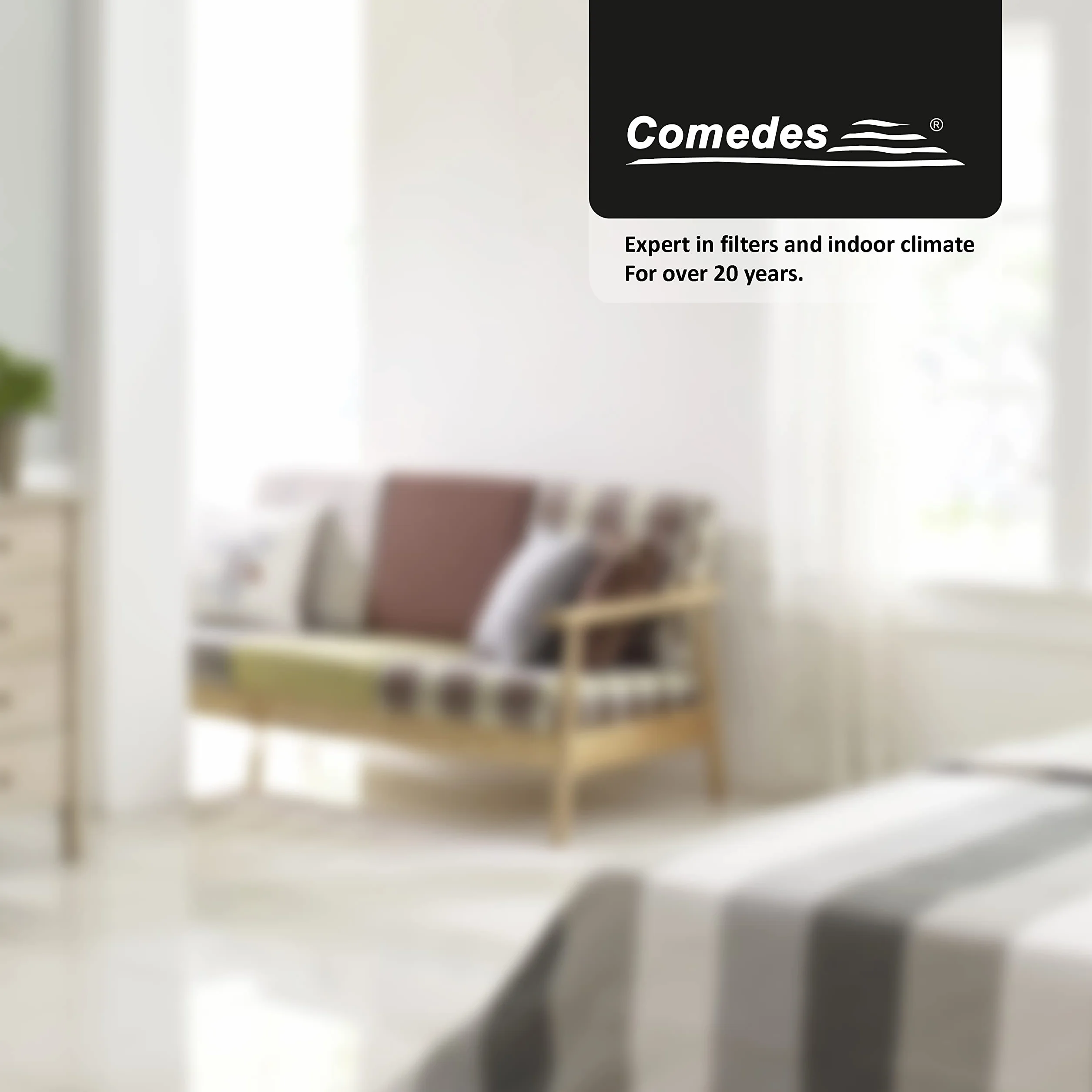 Comedes Zamienny filtr z węglem aktywnym do oczyszczacza powietrza Philips AC2889, AC2887, AC2882 i AC3829/10 | Zastępuje Philips FY2420/30