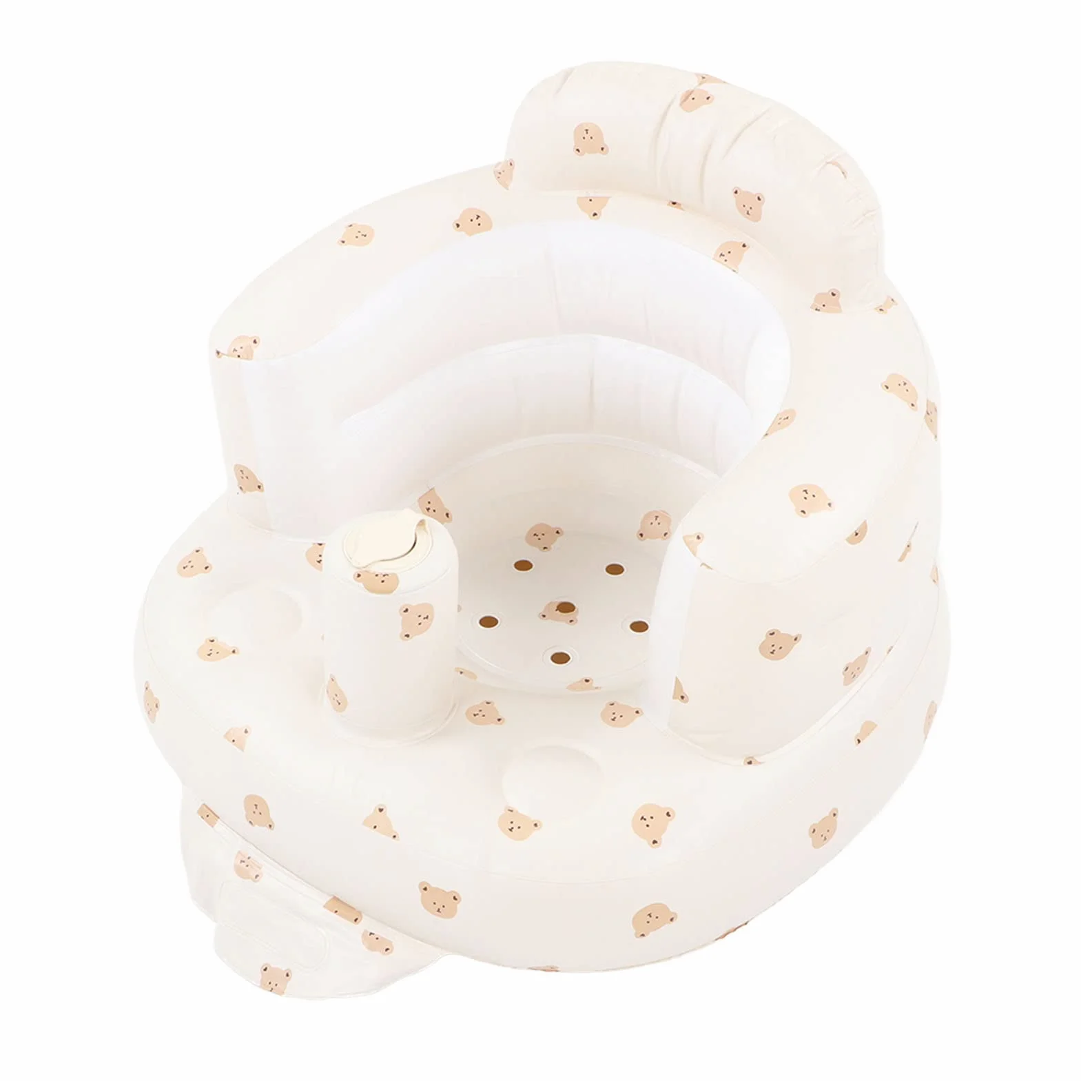 Nadmuchiwany Fotelik Dla Dziecka, Krzesełko Baby Shower Podłoga Siedzenie Prezenty Niemowlę Oparcie Sofa Dla Domu Gra Jadalnia Kąpiel Podróże