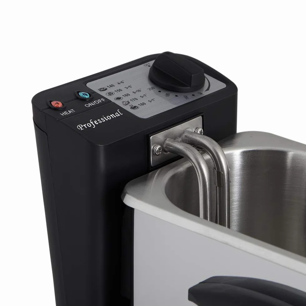 Orbegozo - Fryer Fondue Fdr16, 900 W, 1,5 l, stal nierdzewna, nieprzywierająca, 6 patyczków