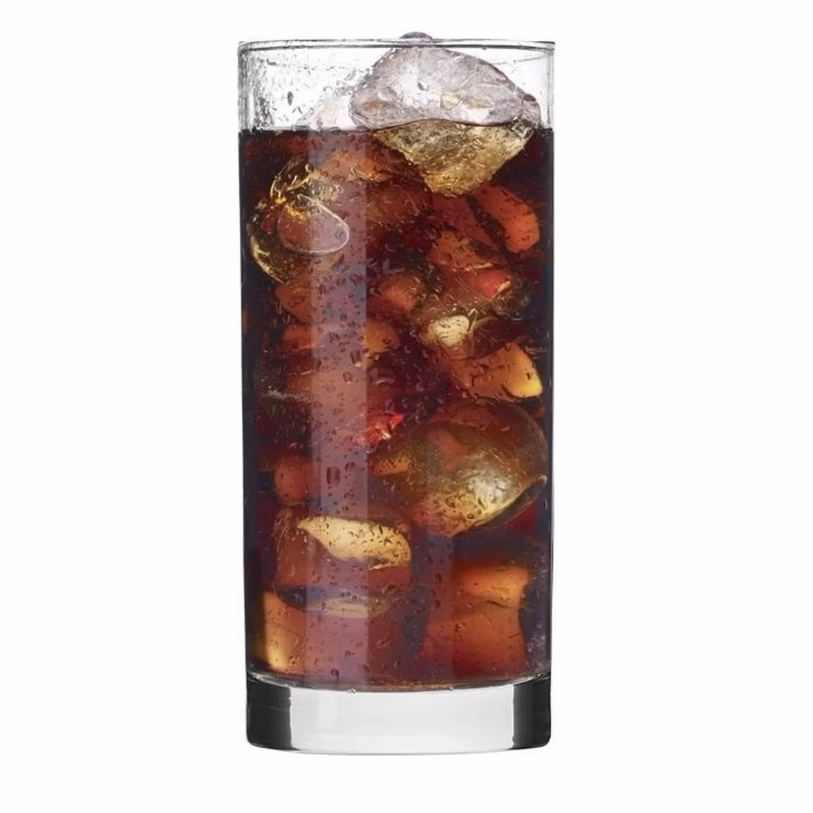 KROSNO Szklanki long drink do wody, napojów i soków | Komplet 6 x 300 ml | Kolekcja Balance | Bezołowiowe szkło kryształowe, Gładki rant | Stabilne dno, Na przyjęcia i imprezy, Do zmywarki