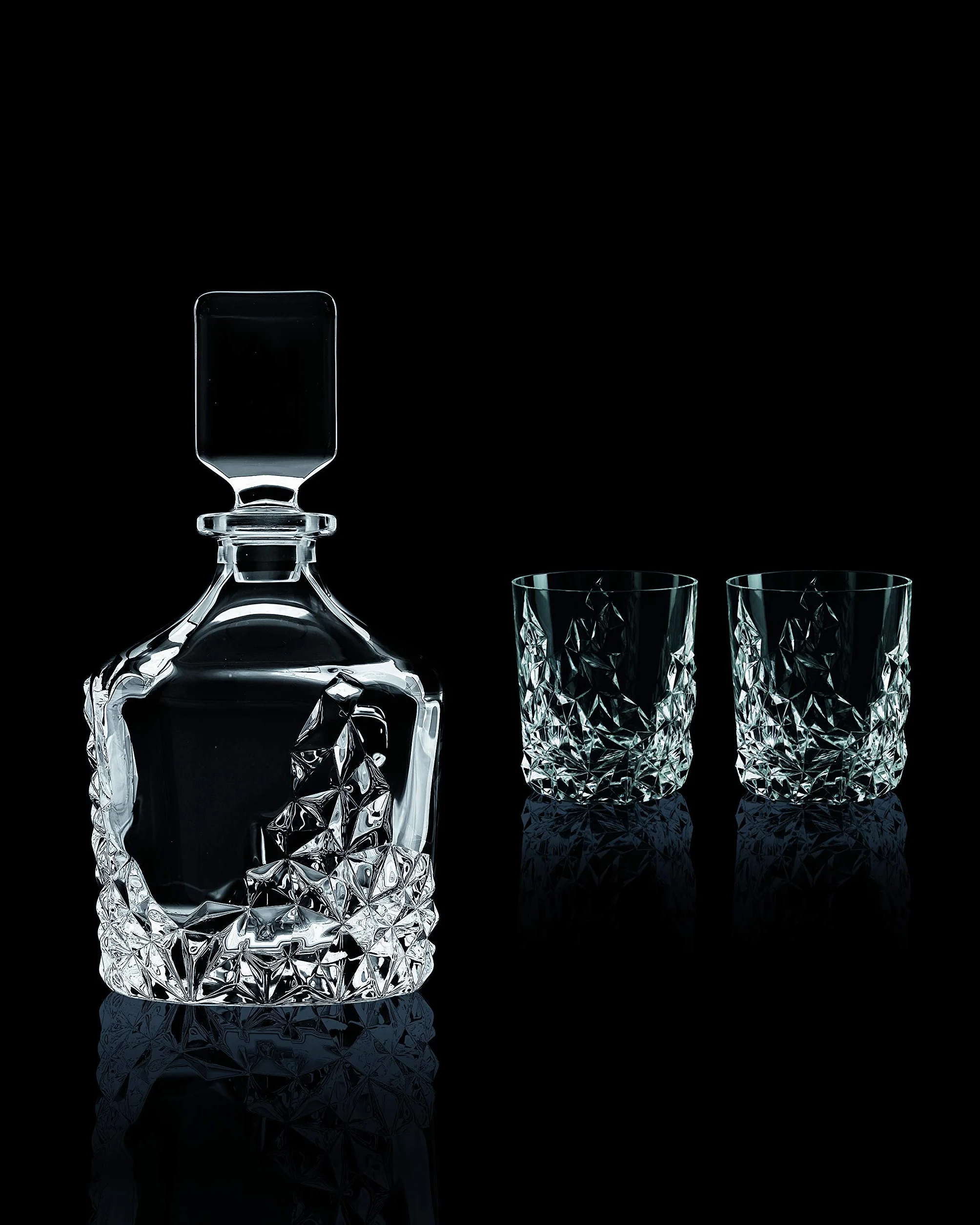 Spiegelau & Nachtmann Zestaw 4 szklanek do whisky, zestaw do whisky, kryształ, przezroczysty.
