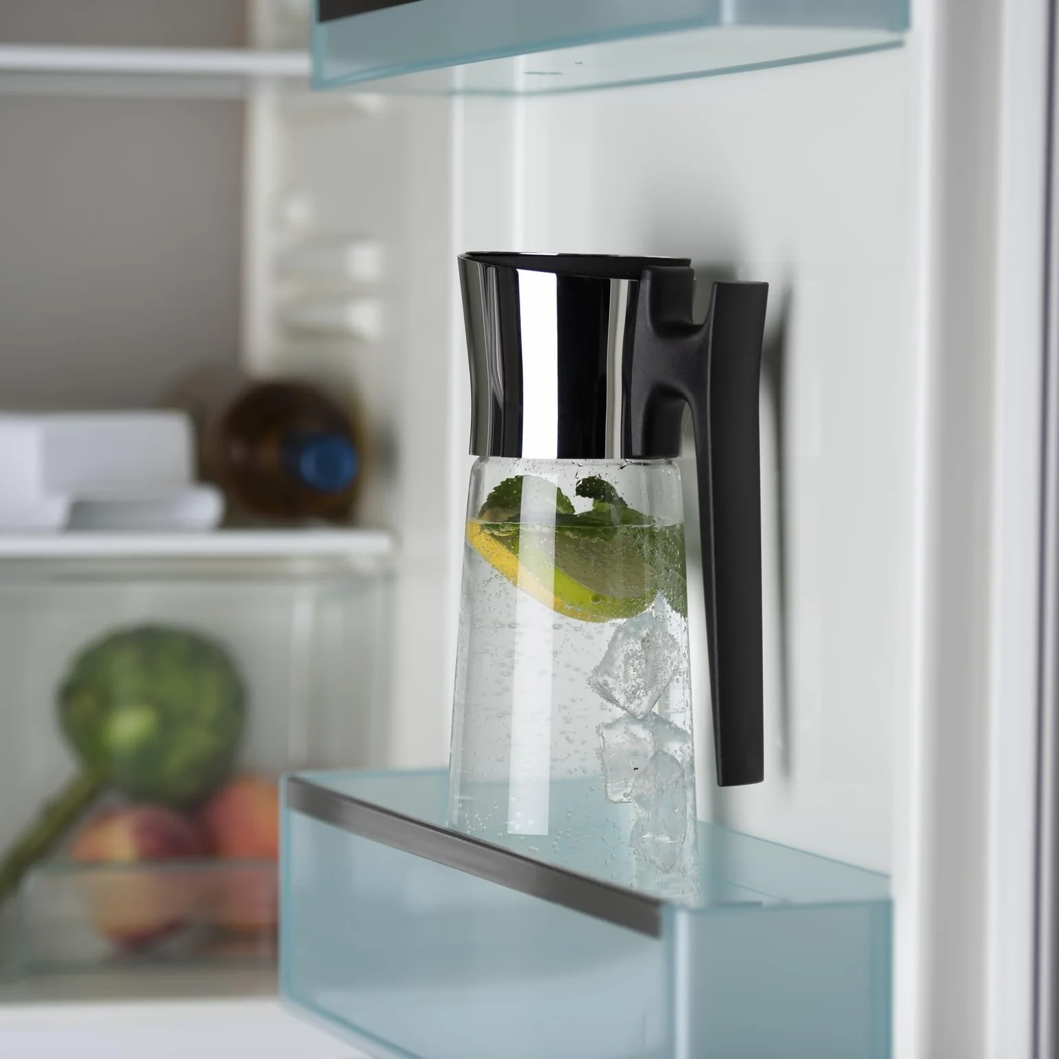Wmf 618046040 Karafka na Wodę, Czarny/Srebrny, 1,5 l