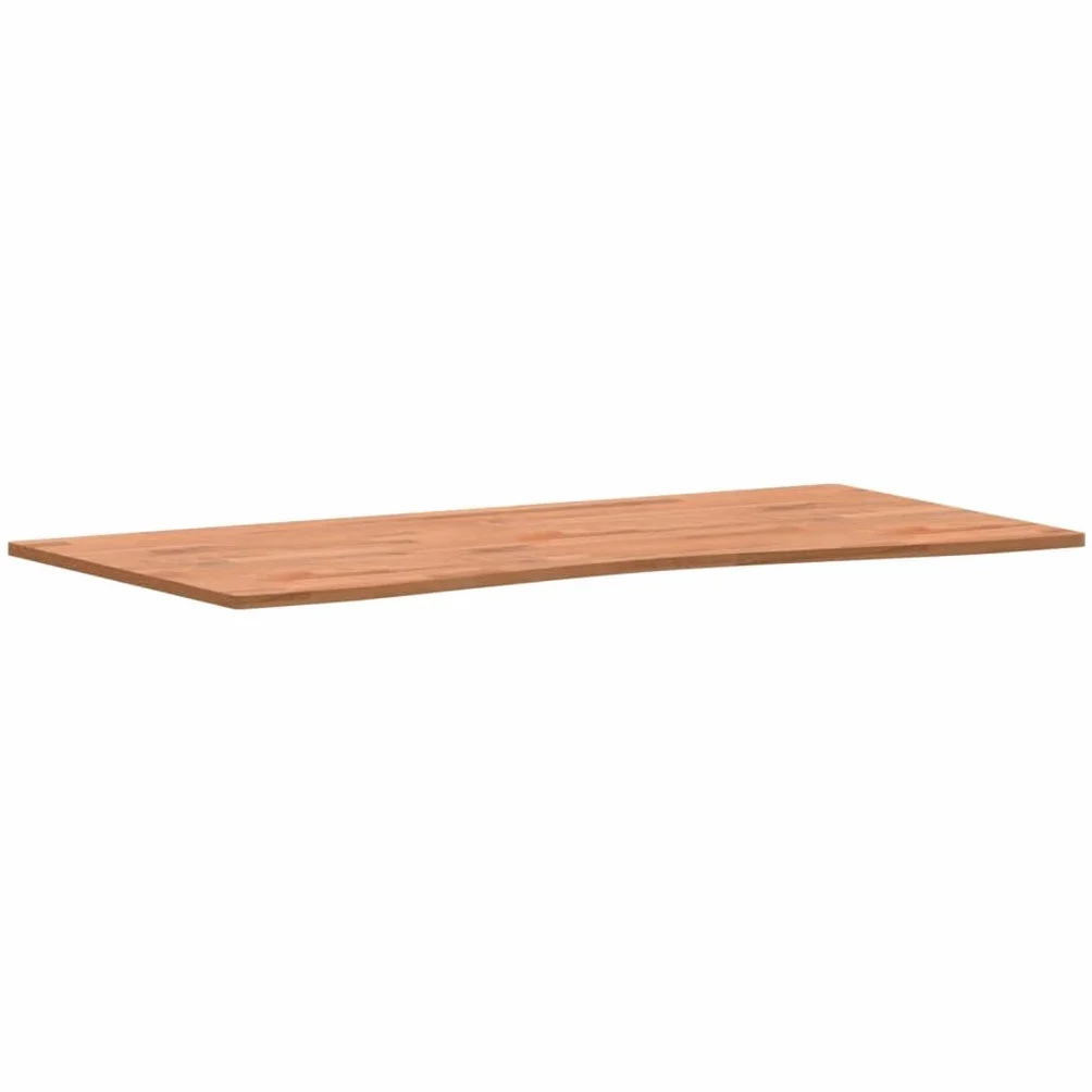 Akcesoria do mebli biurowych, blat biurkowy 110 x (50-55) x 1,5 cm meble z litego drewna bukowego