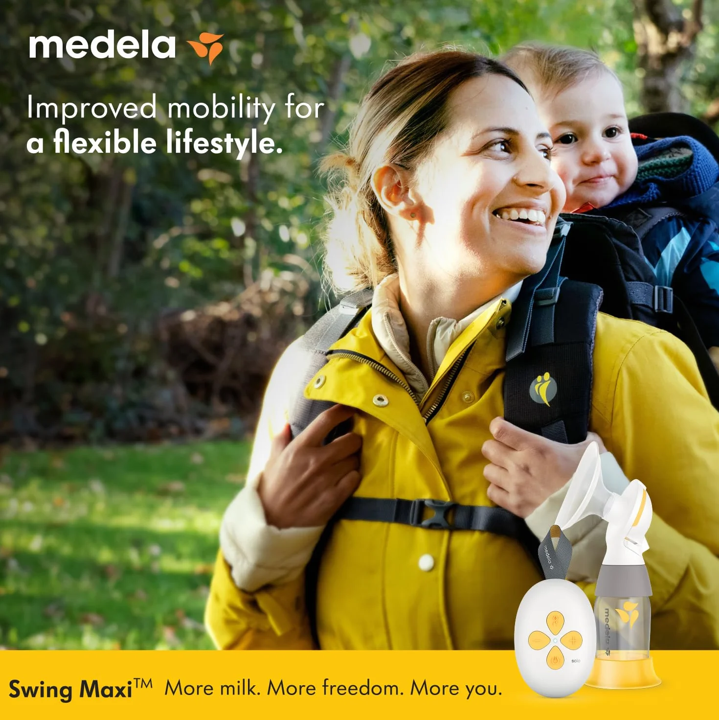 Medela 101041609 Laktator, Żółty/Biały, 24 mm