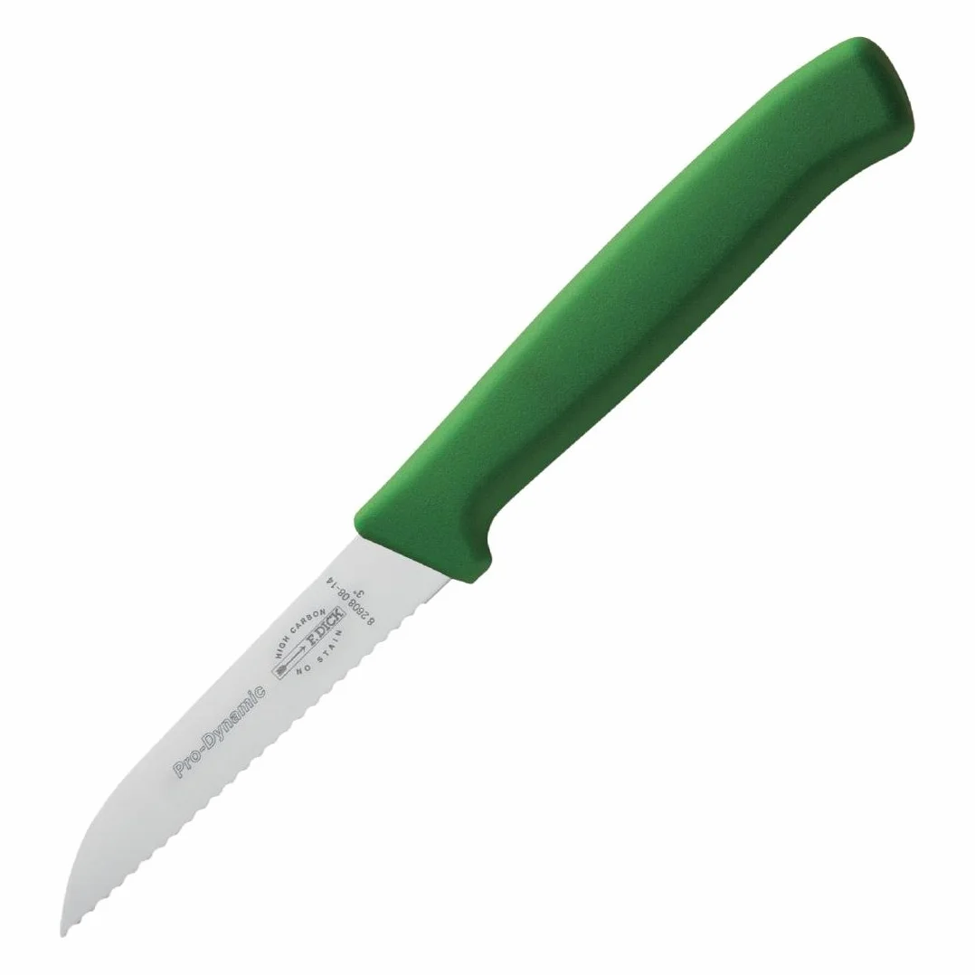 Dick Knives DL364 Pro-Dynamic HACCP ząbkowany nóż kuchenny, zielony