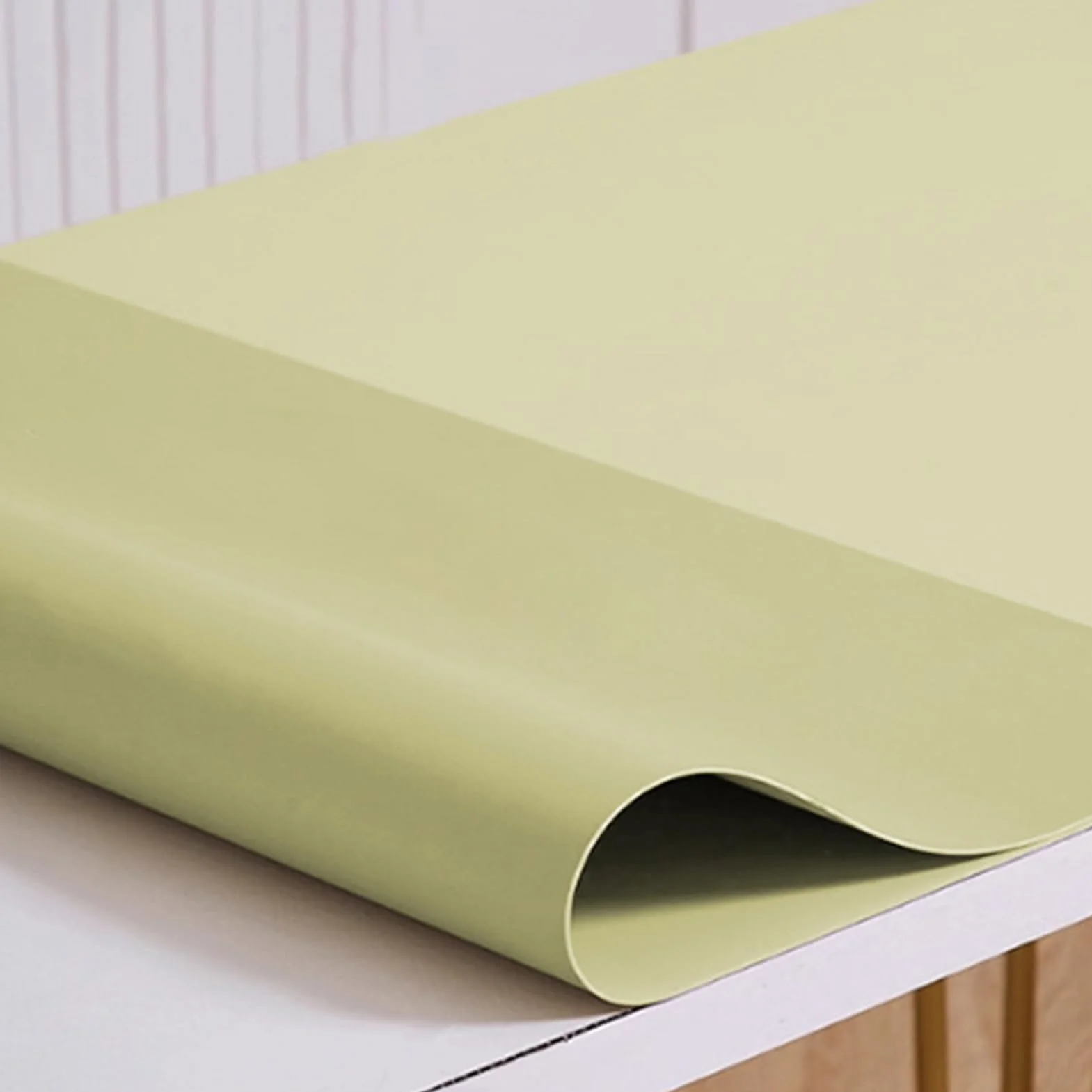 Odporna na ciepło silikonowa mata kuchenna, antypoślizgowa podkładka na stół, niebieska, 60 x 120 cm, podkładka pod powierzchnię roboczą, idealna do gotowania i pieczenia