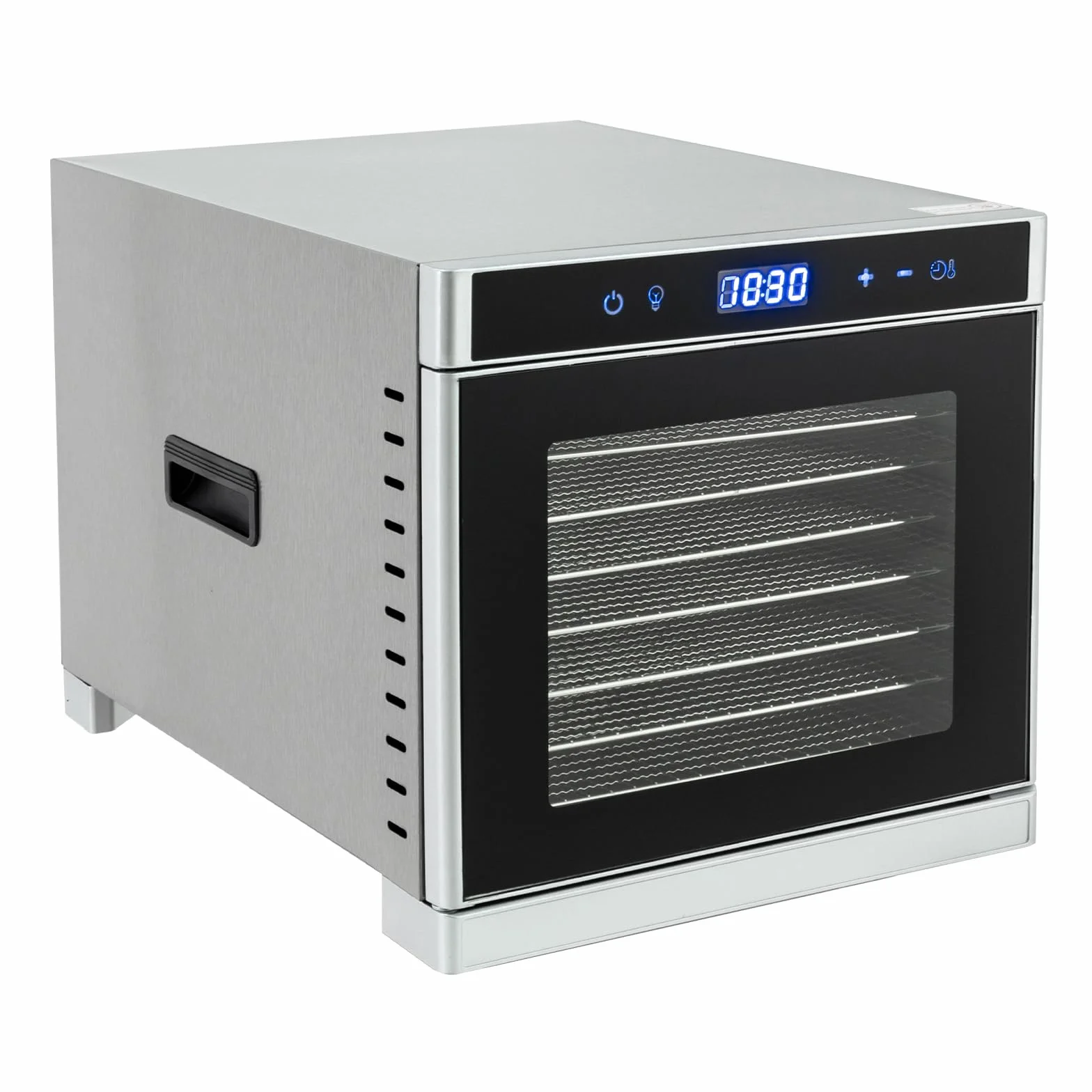 8-poziomowa suszarka do owoców, suszarka, warzyw, mięsa, timer, do żywności z tacami, do suszenia warzyw, owoców itp. 35-75℃ 700 W