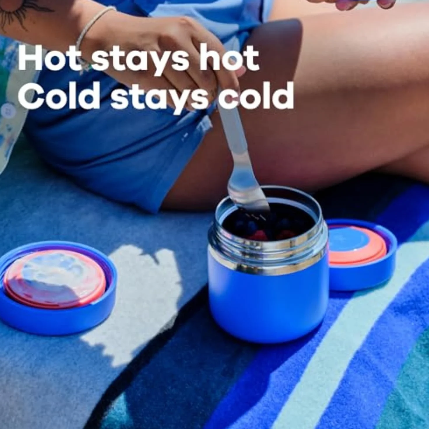 Hydro Flask 350 ml izolowany słoik na żywność czarny