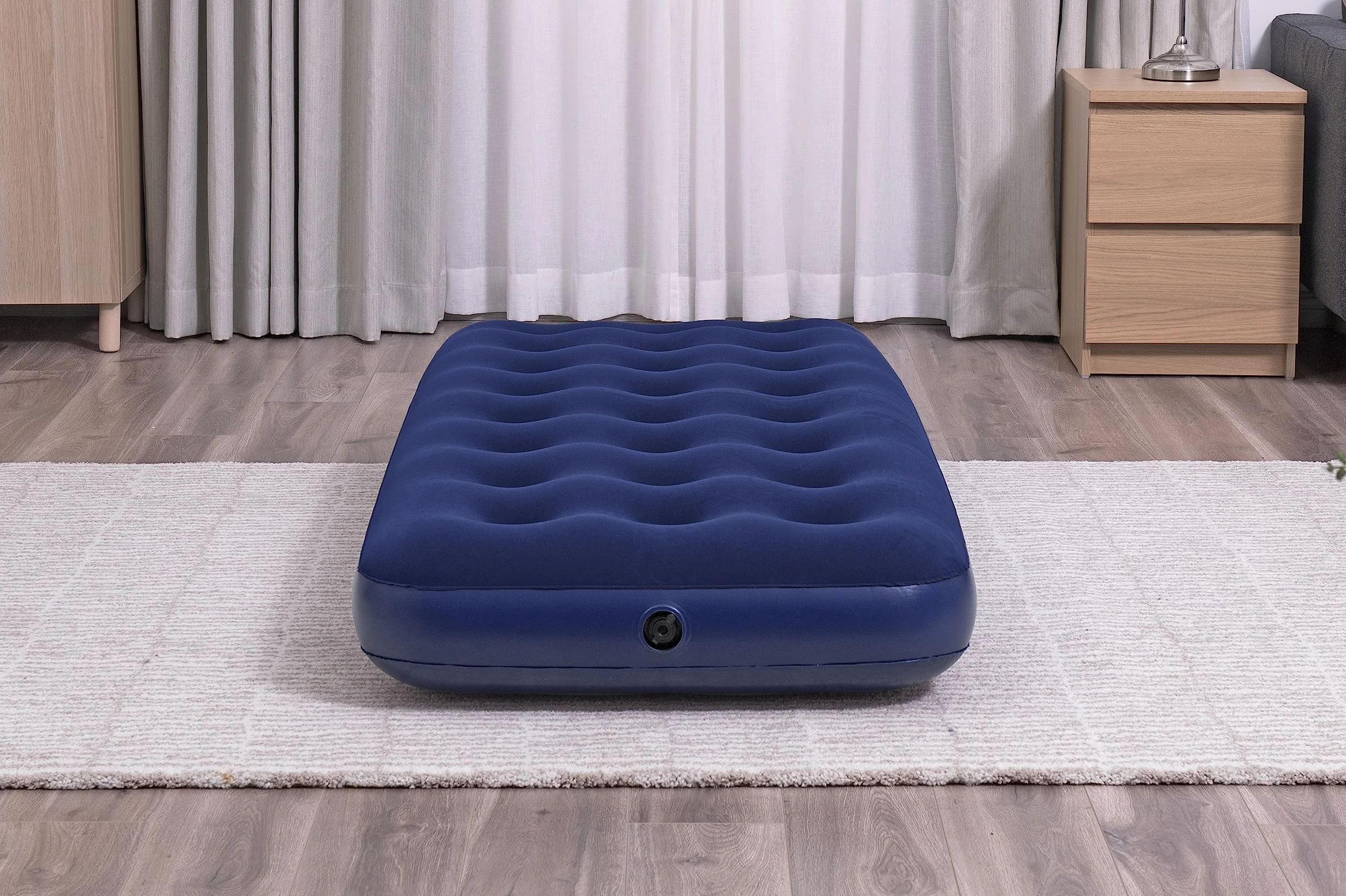 Bestway Materac Dmuchany 67000 Niebieski 185 x 76 x 22 cm