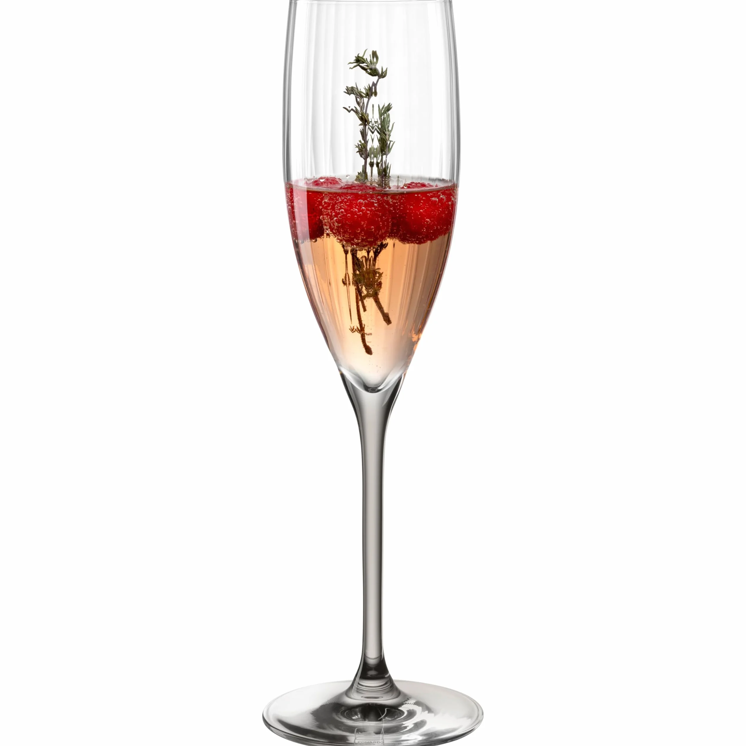 LEONARDO HOME Poesia 022381 kieliszki do szampana zestaw 6 kieliszków do szampana nadają się do mycia w zmywarce, wysokość 25 cm, 250 ml szary