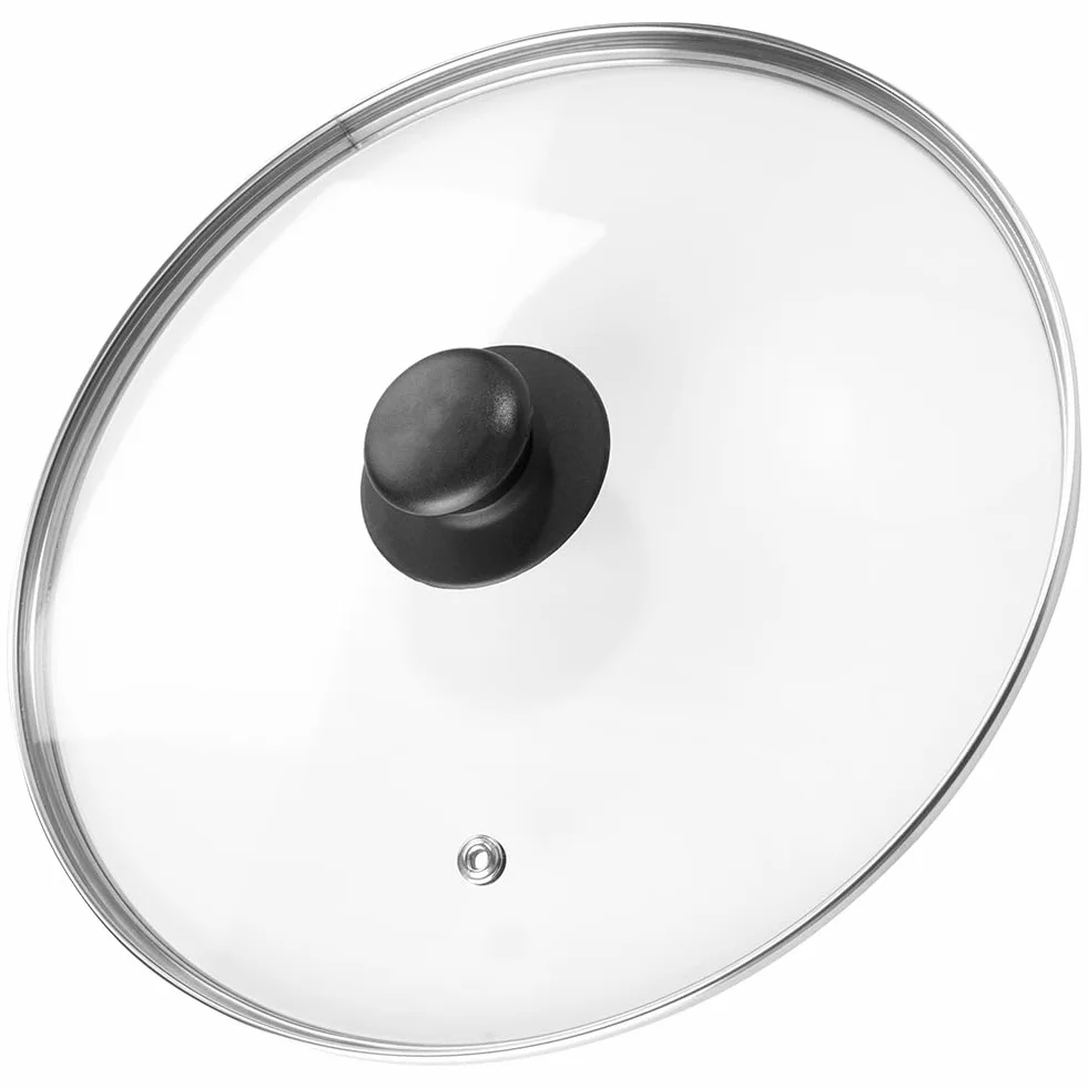 Vilde Szklana pokrywka ze stali nierdzewnej do garnka i patelni uniwersalna 14-30 cm 200°C