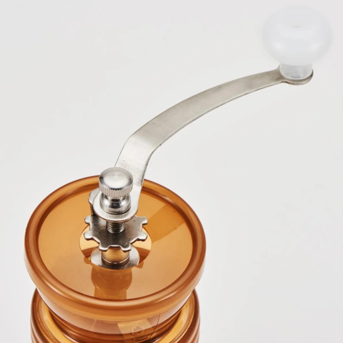 French Press Ręczny Młynek Do Kawy Ze Stali Nierdzewnej Z Korbą Ręczną Fasoli Ręcznie Korbowy Ziarna Dzbanek Kawy