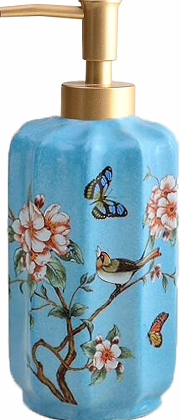 Dozownik mydła, pompa ręczna dozownika, butelka z pompką, łazienka ceramiczna pompka do balsamu Dekoracyjna pompka do mydła do zlewozmywaka kuchennego Szampon w płynie do mycia rąk Butelka AGD, dozown