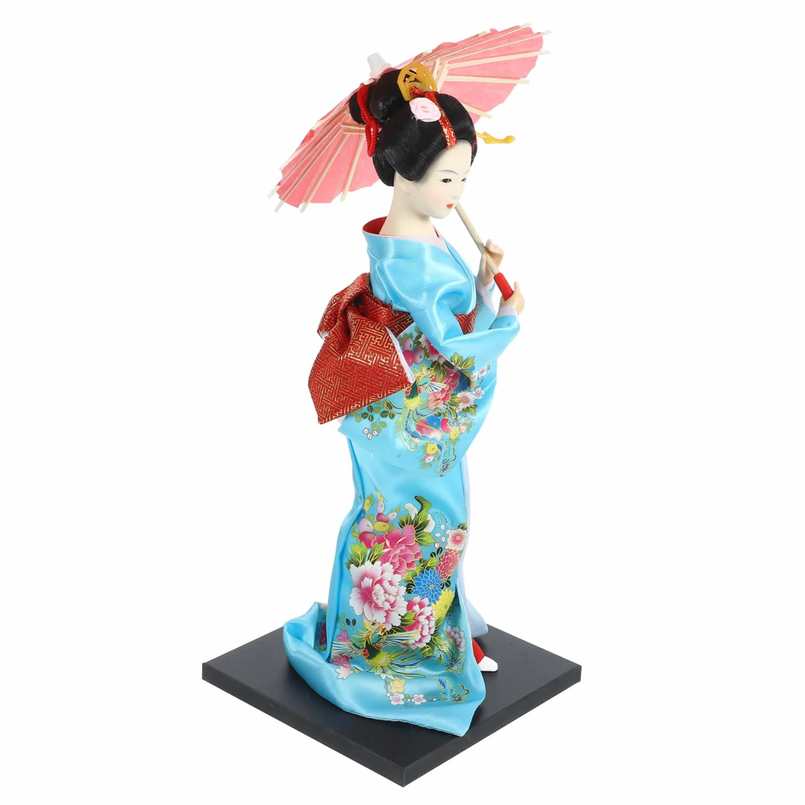 Garneck Japońska lalka gejsza ozdoba kimono figurka tradycyjna japońska dekoracja do domu i sklepów kolekcjonerska azjatyckie rzemiosło prezent dla przyjaciół