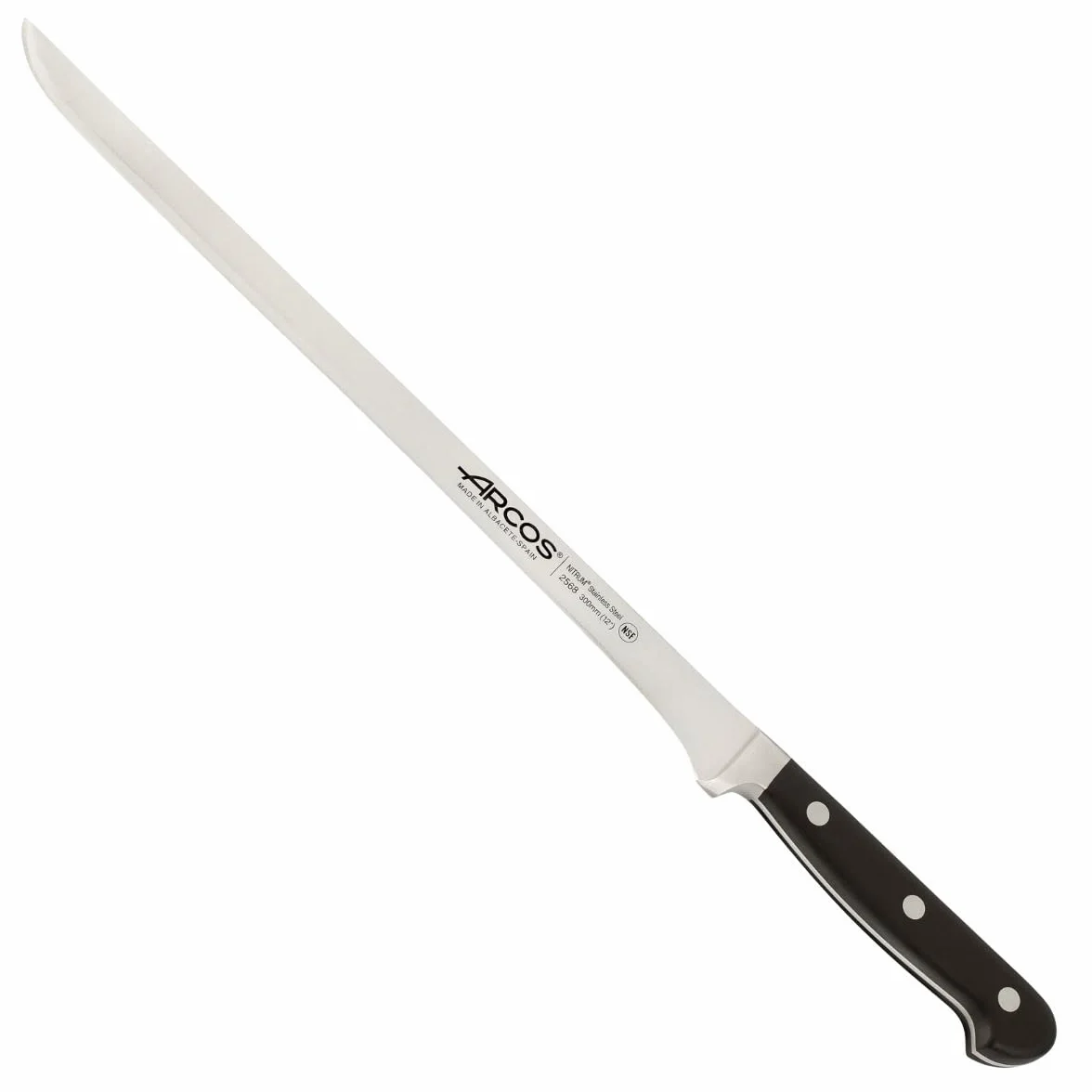 Nóż do krojenia serii Arcos Clasica, rozmiar ostrza 300 mm, czarny