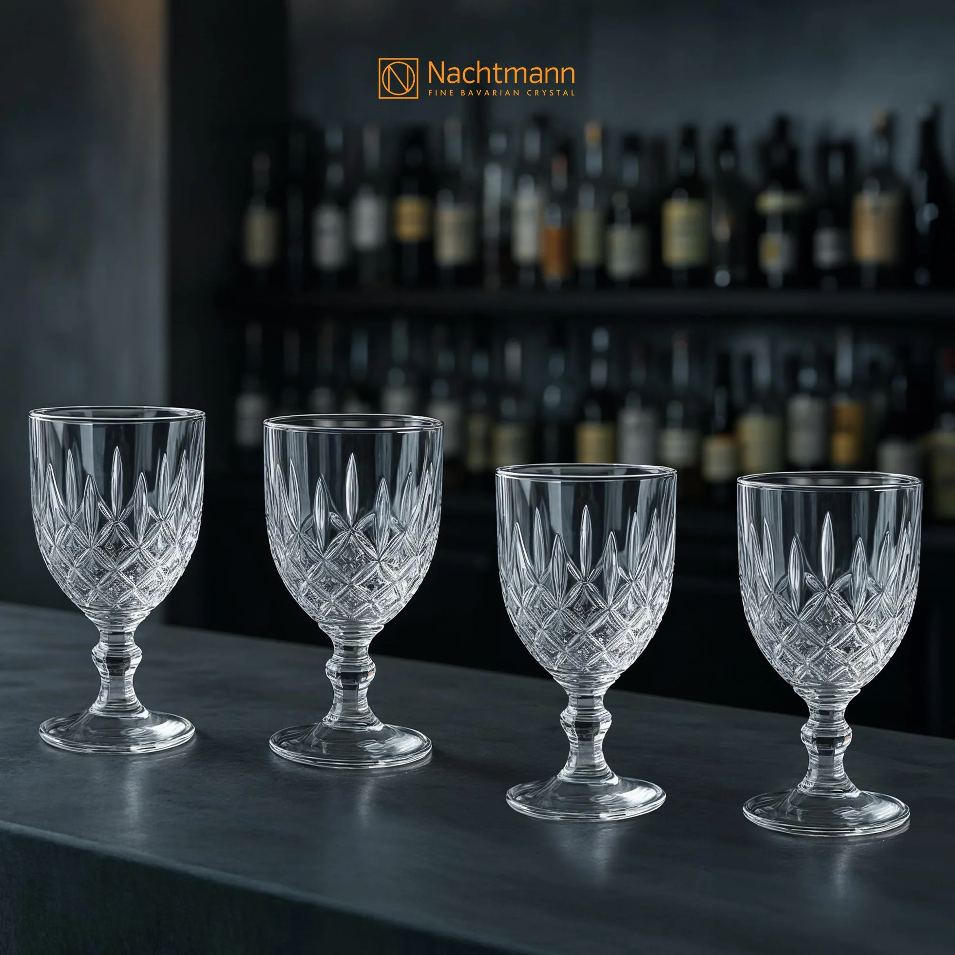 Spiegelau & Nachtmann 103748 4-częściowy zestaw kieliszków do likieru, szkło kryształowe, 57 ml, Noblesse
