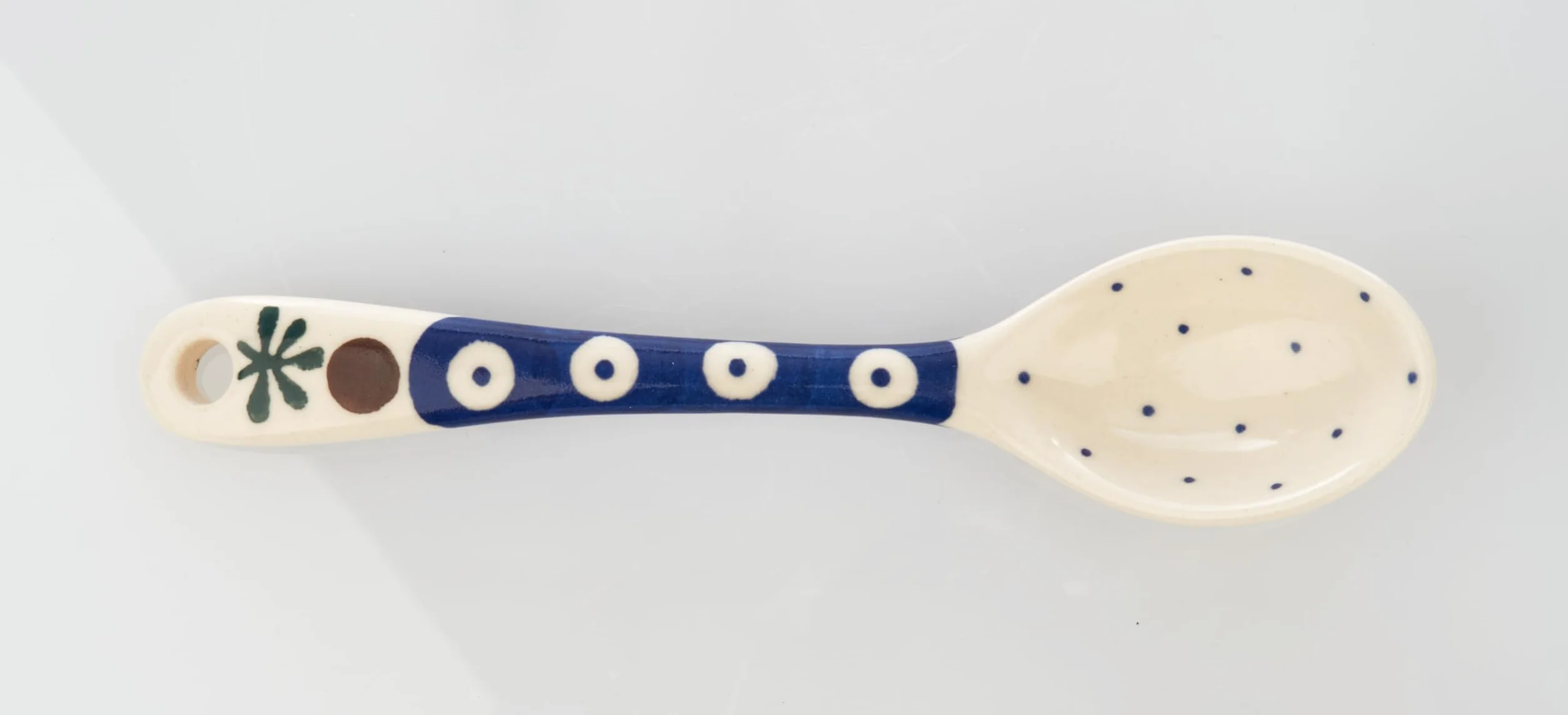 Ceramika artystyczna "Dalia" Bolesławiec Łyżka ceramiczna | 2