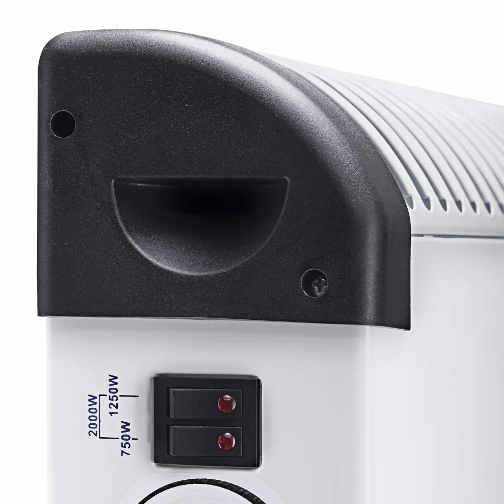 TROTEC Konwektor TCH 19 E Grzejnik elektryczny 750 W 1250 W 2000 W do 24 m² 60 m³